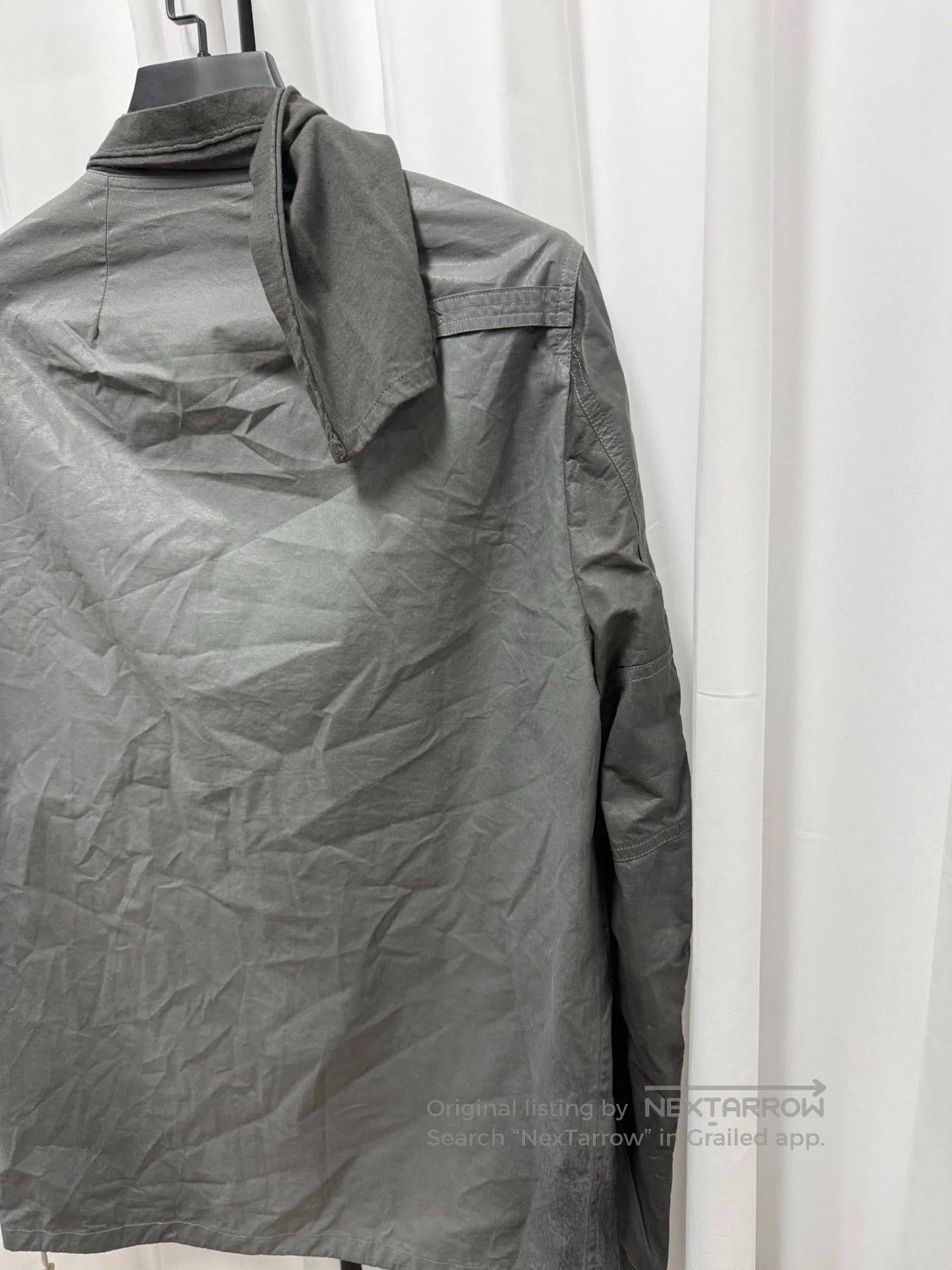 Rick Owens Rick Owens Lambskin Cape Scarf Collar Jacket. Size US M / EU 48-50 / 2 - 6 Thumbnail