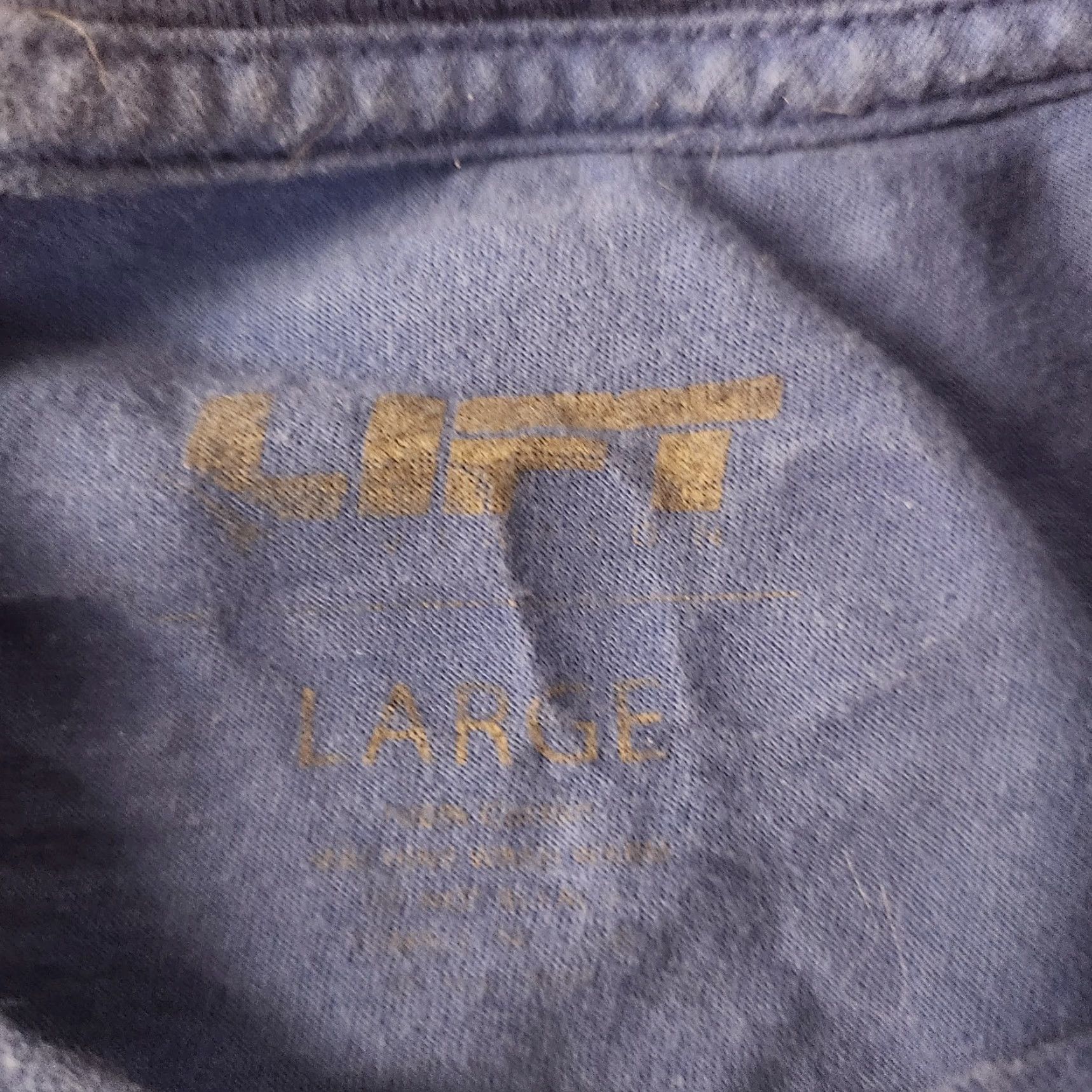 Vintage LIFT Aviation T Shirt Mens Large Blue Graphic Logo Tee Short Sleeve Casual Size US L / EU 52-54 / 3 - 7 Thumbnail