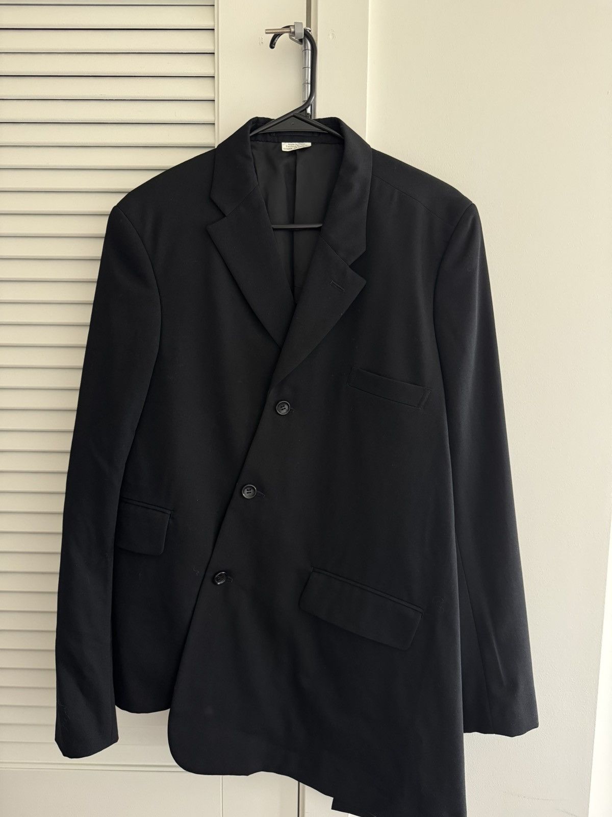 Comme des Garcons Asymmetrical Blazer