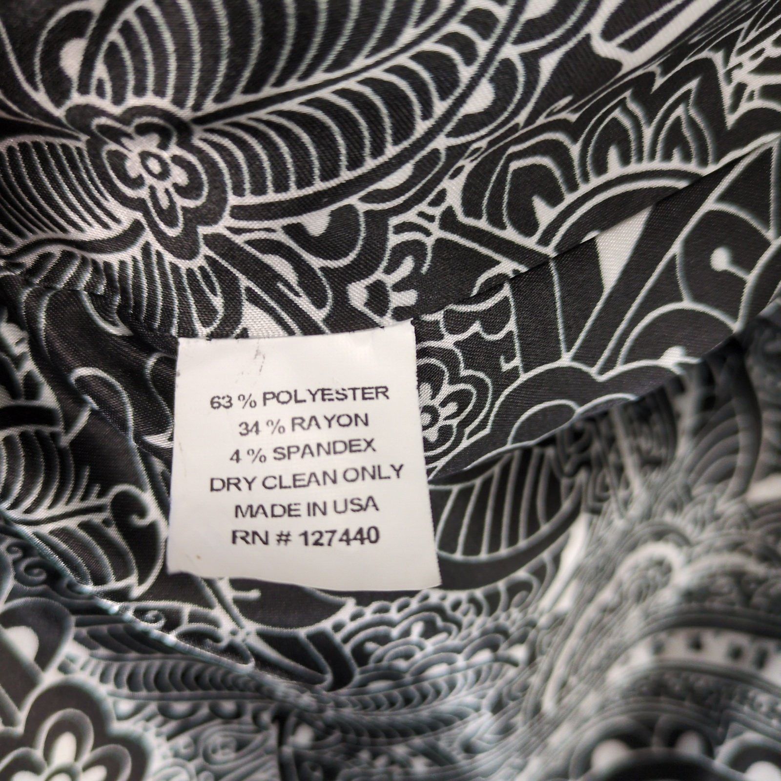 Other Penta Women's 12 Black Peacoat Jacket, Big Buttons Made USA Size XL / US 12-14 / IT 48-50 - 4 Thumbnail
