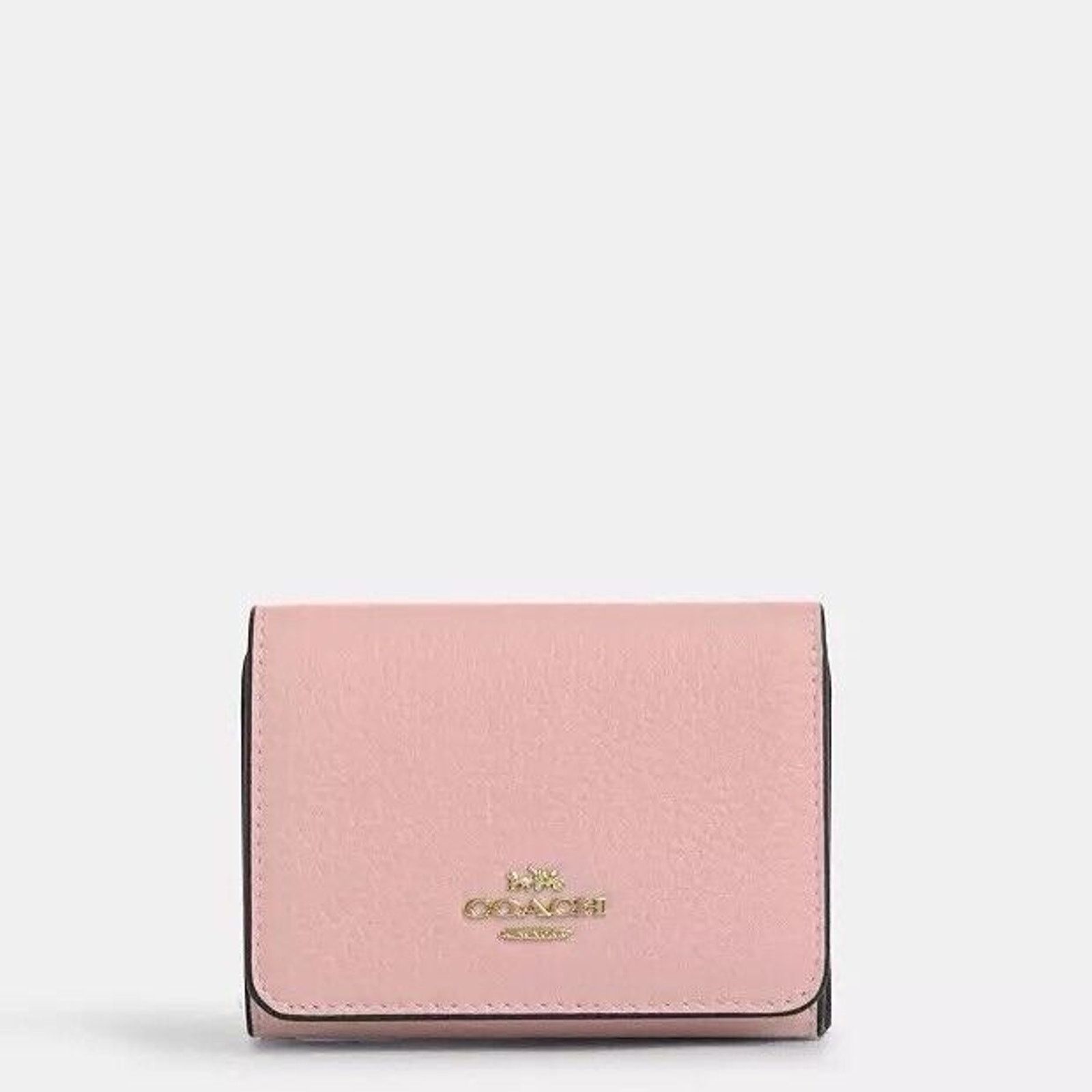Coach NWT Coach Card Holder Wallet Canvas CZ034 Powder Pink Size ONE SIZE - 6 Thumbnail