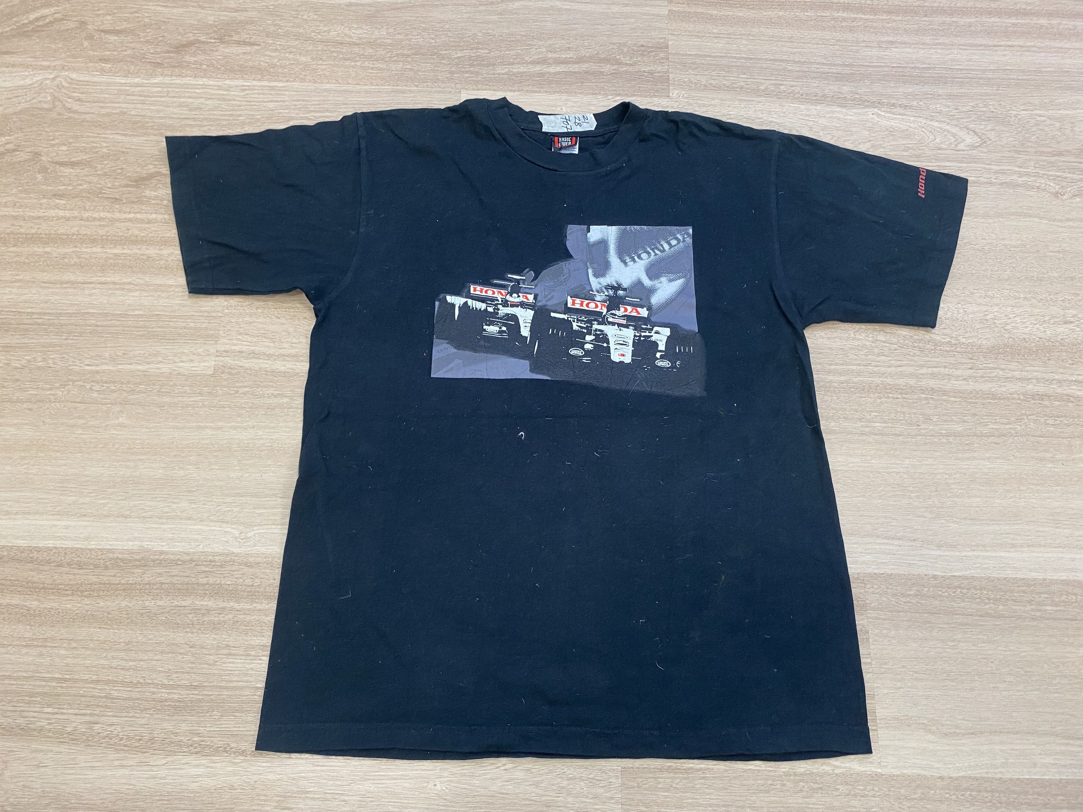 Honda honda racing formula 1 tshirt big logo size L Size US L / EU 52-54 / 3 - 1 Thumbnail