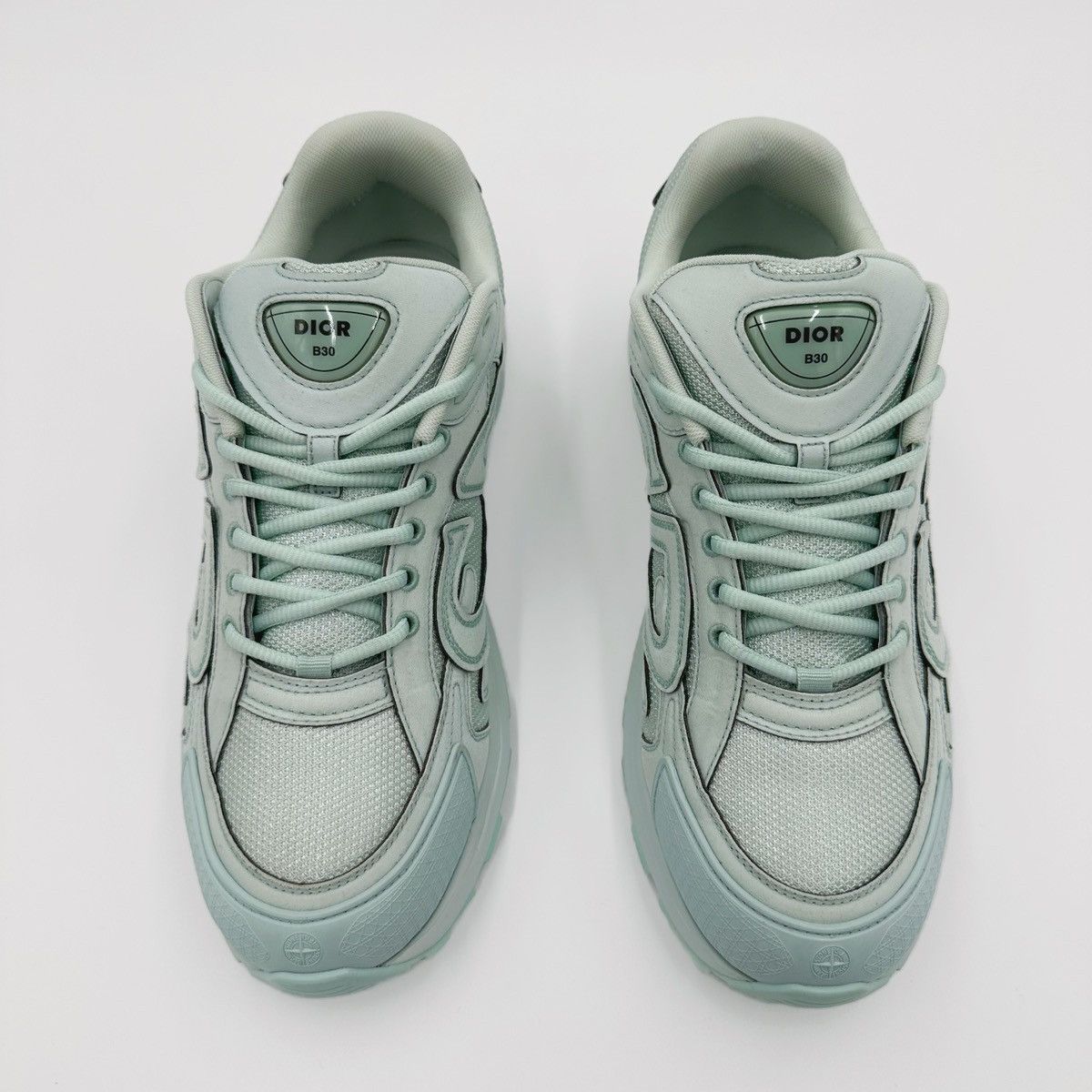 Dior × Stone Island Christian Dior B30 X Stone Island Light Green Mint Size US 10 / EU 43 - 2 Thumbnail