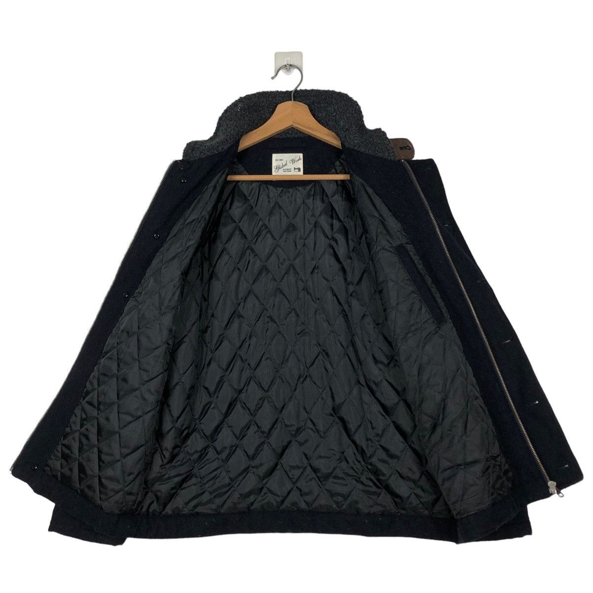 Japanese Brand 🔥Vintage Bomber Jacket Quilted Global Work Japan Size US M / EU 48-50 / 2 - 13 Thumbnail