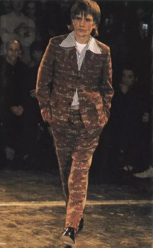 Comme des Garcons Comme Des Garcons size m 01 AW Wool Psychedelic blazer 250 Size 36R - 9 Thumbnail