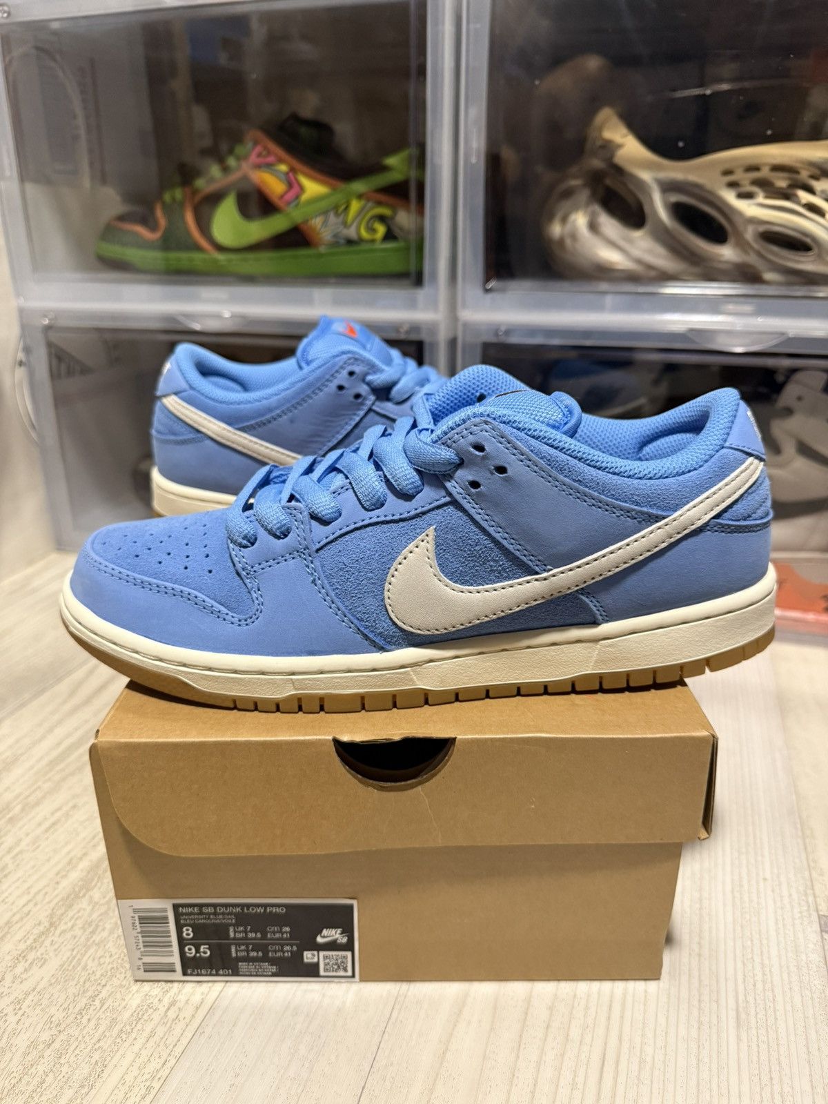 Nike SB Dunk Low Pro University Blue Gum