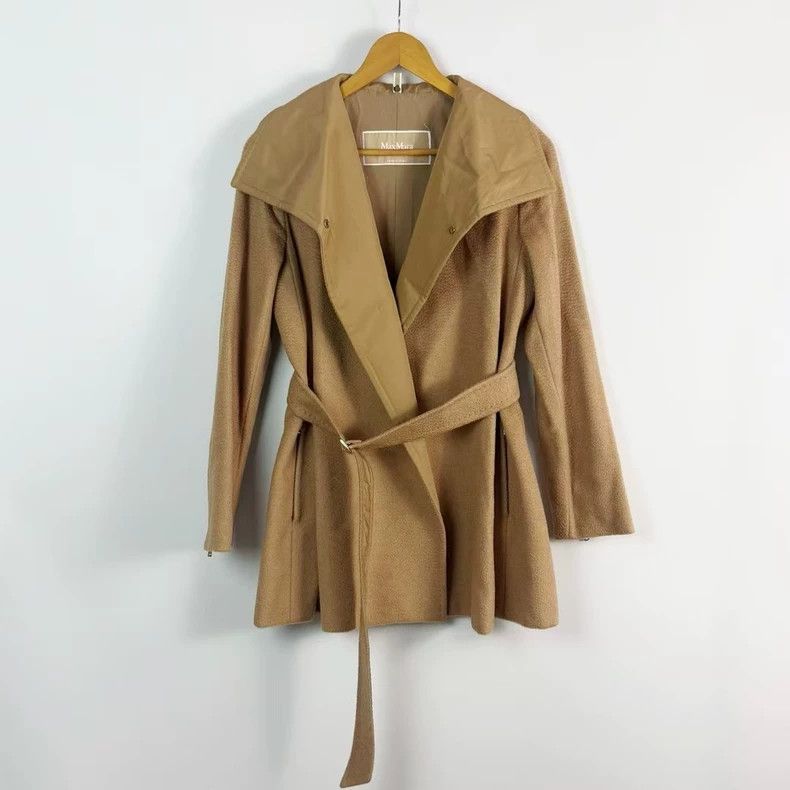 Max Mara Maxmara Brown Double-Sided Coat -dmc Size US S / EU 44-46 / 1 - 1 Thumbnail