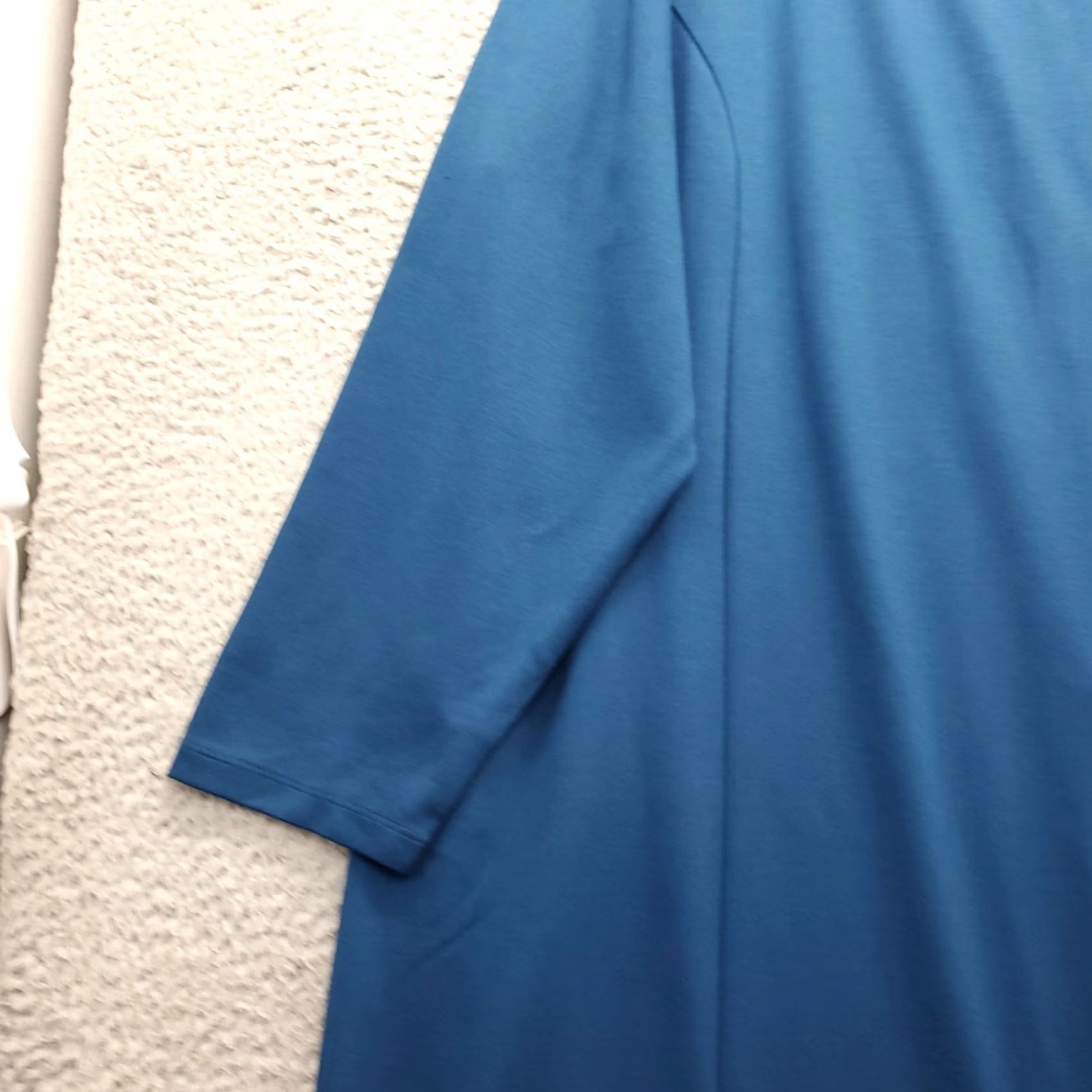 Vintage Susan Graver Long Maxi Dress Womens 3X Blue Round Neck Zipper Beaded Embellished Dress Maxi Womens Size 3X Blue Size XXL / US 16-18 / IT 52-54 - 5 Thumbnail