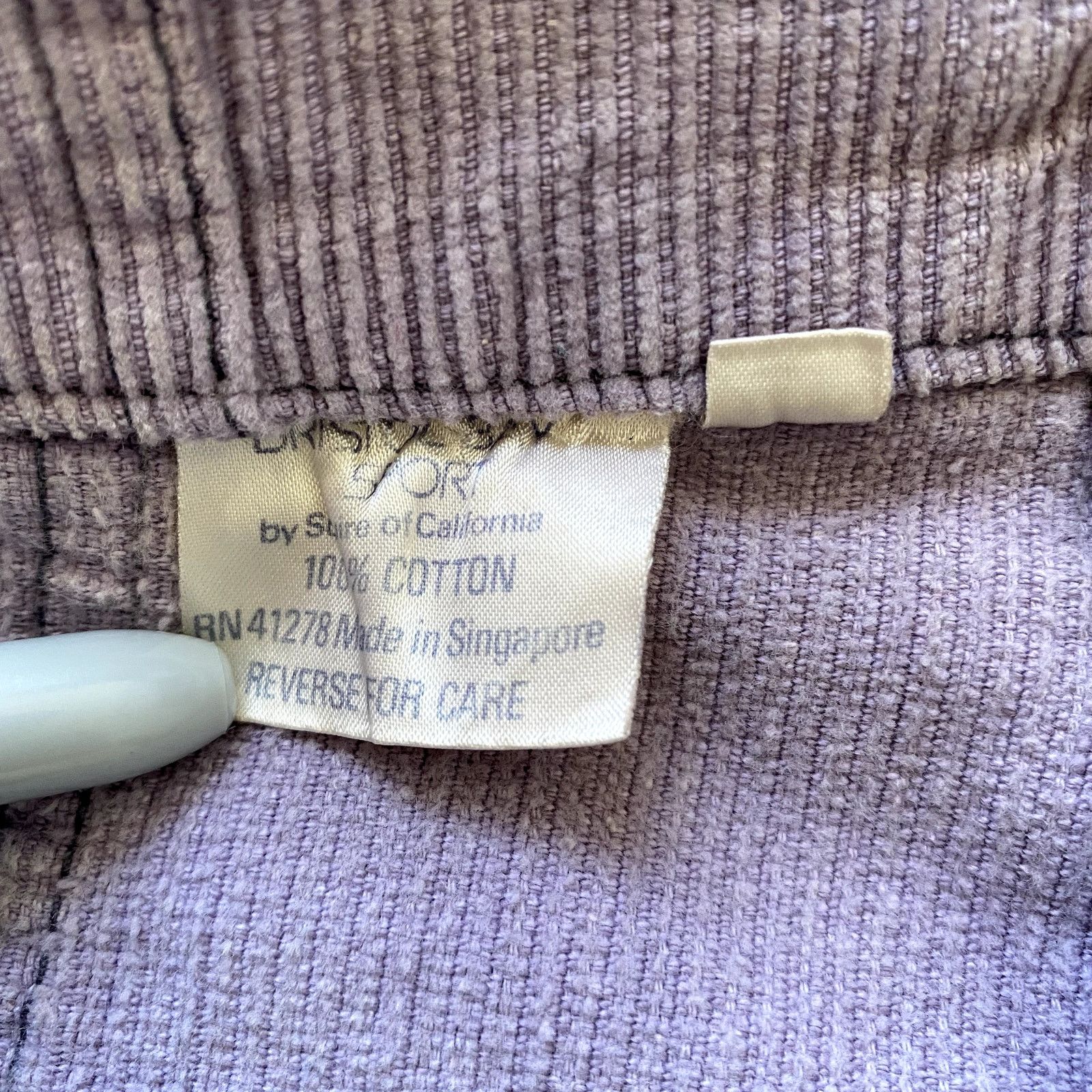 Vintage Vintage Bristol Bay 80s Skate Surf Corduroy Longrider Shorts Size US 40 / EU 56 - 3 Thumbnail