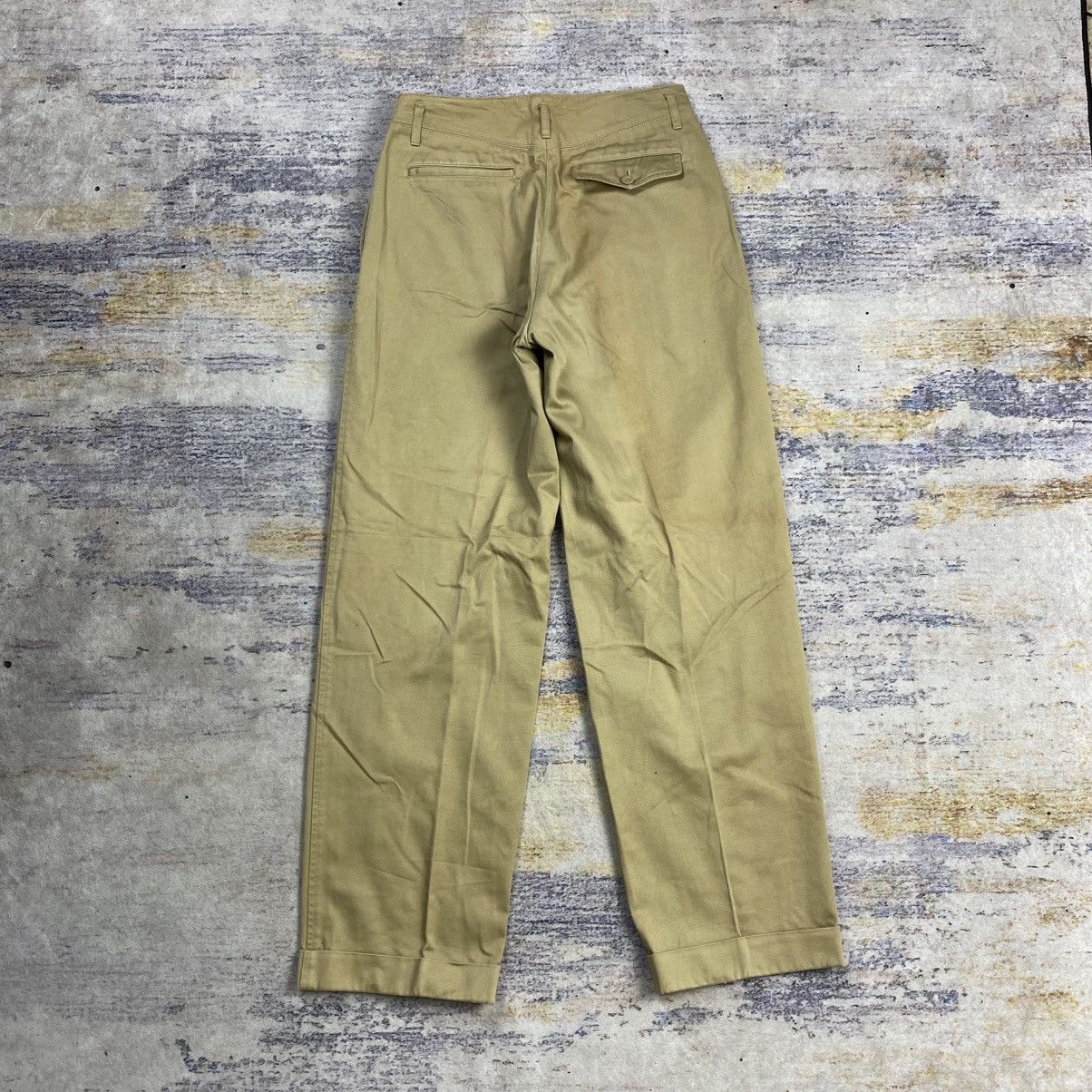 Nigel Cabourn Vintage Nigel Cabourn pleated pants Size US 27 - 2 Thumbnail