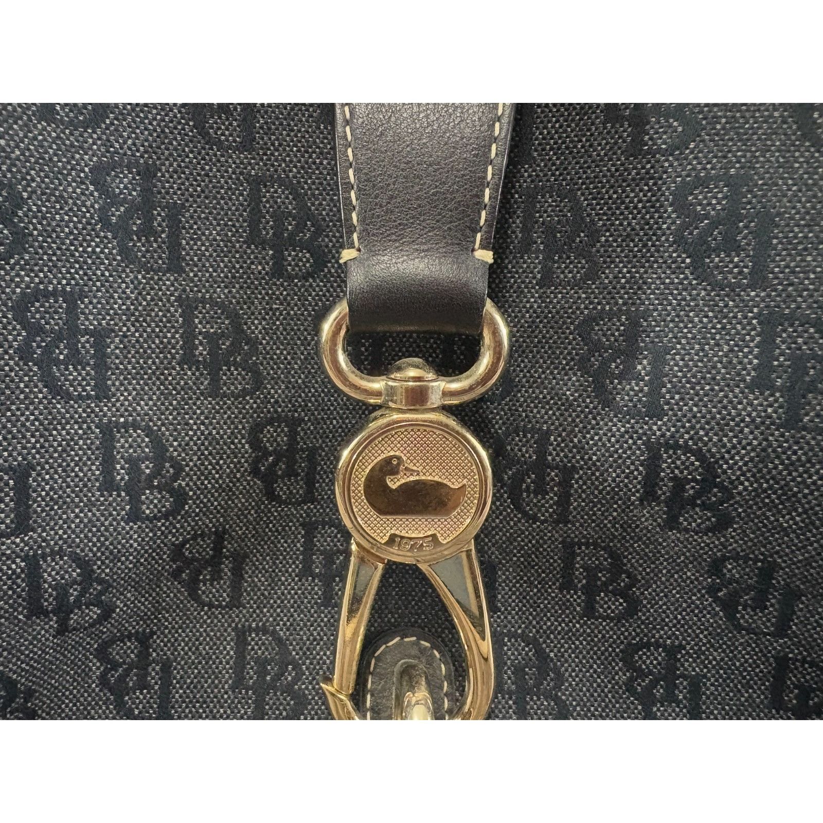 Dooney & Bourke Dooney & Bourke Signature Logo Lock Handbag Large Purse Bag Size ONE SIZE - 7 Thumbnail