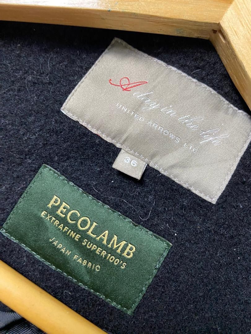 United Arrows United Arrows Ltd Pecolamb Coat (187) Size US XXS / EU 40 - 3 Thumbnail
