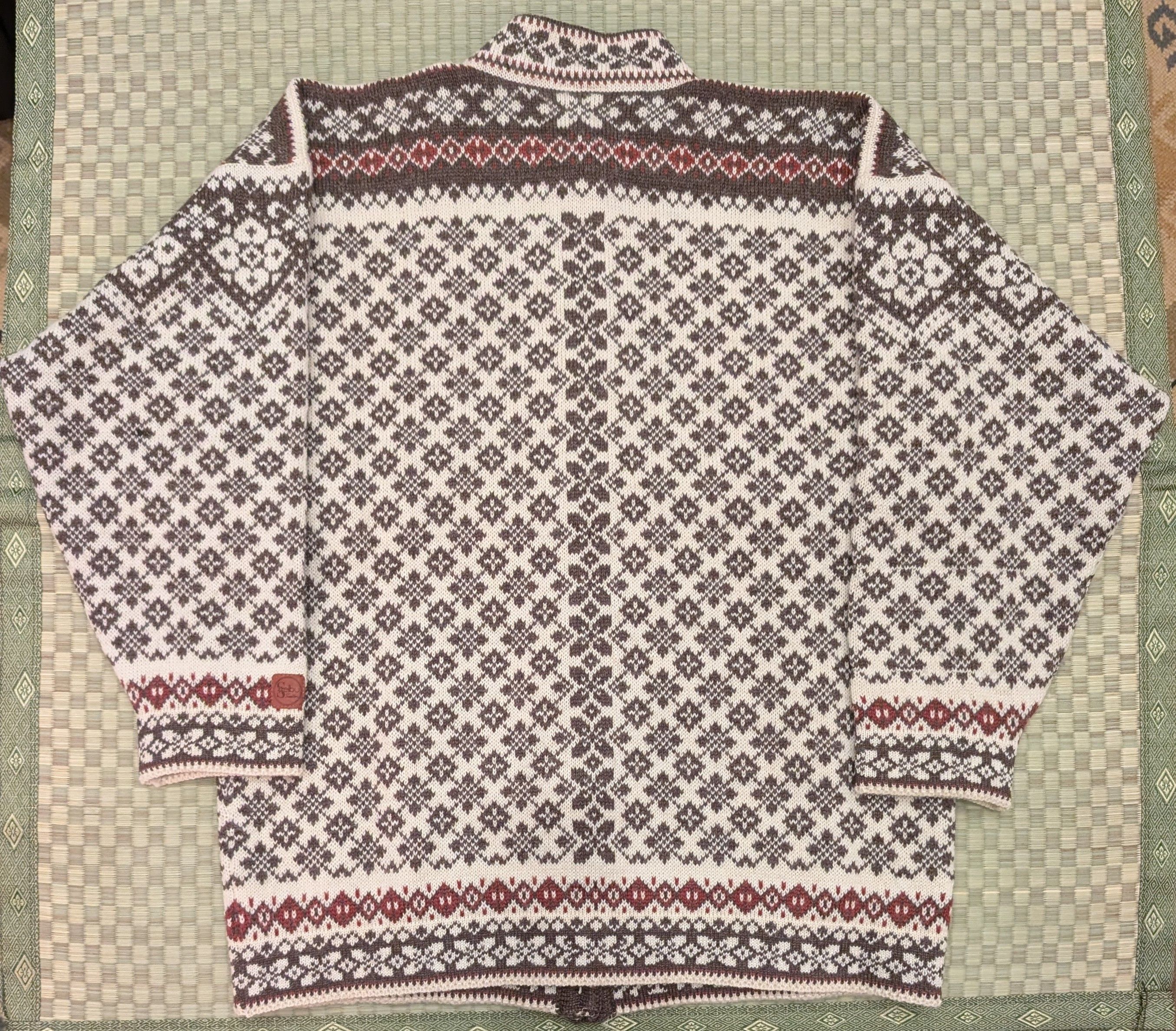 Other Selbu Tradition 100% Pure New Wool Cardigan Made in Norway Size M / US 6-8 / IT 42-44 - 2 Thumbnail