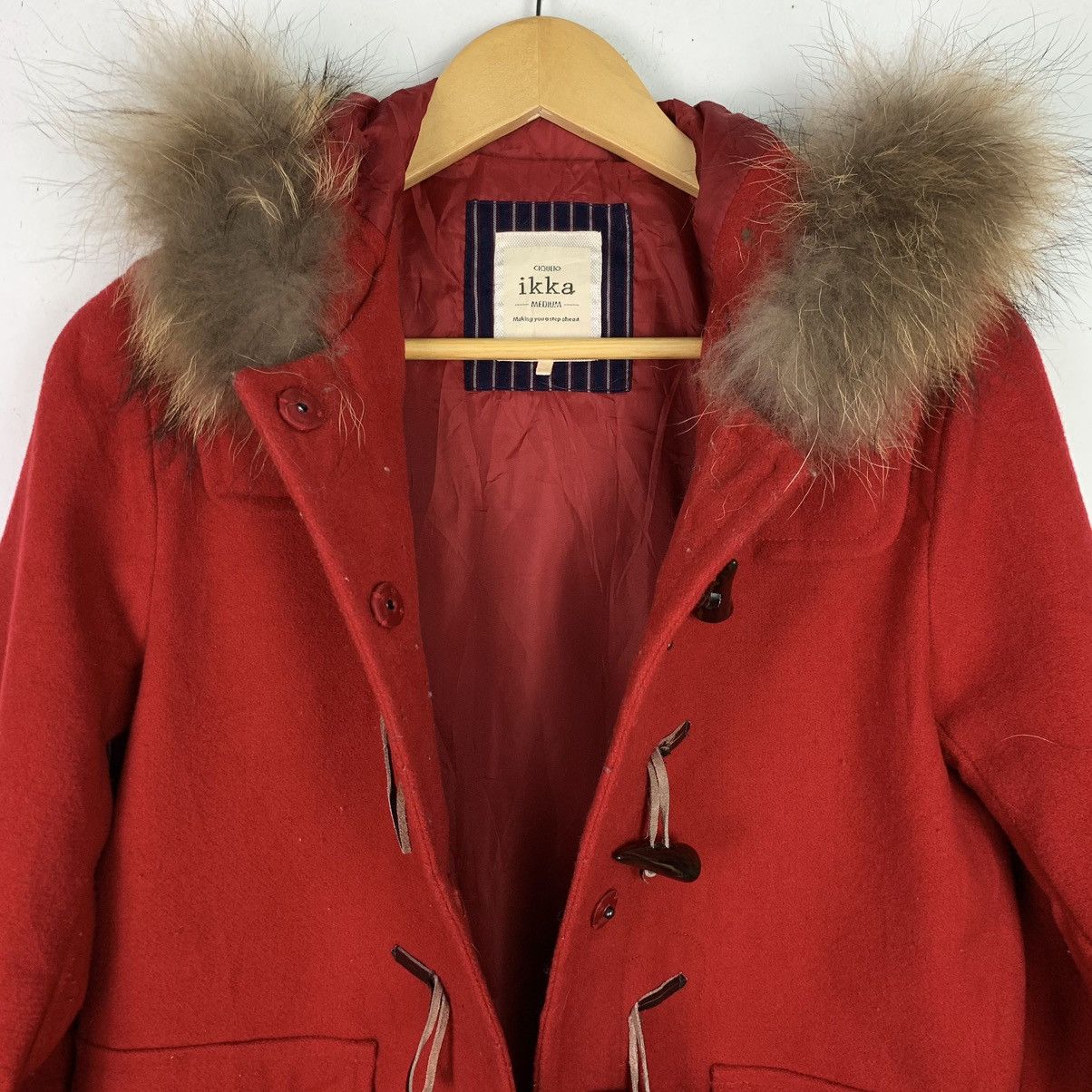 Japanese Brand × Vintage Vintage Hoodie Duffle Coat Size US M / EU 48-50 / 2 - 13 Thumbnail