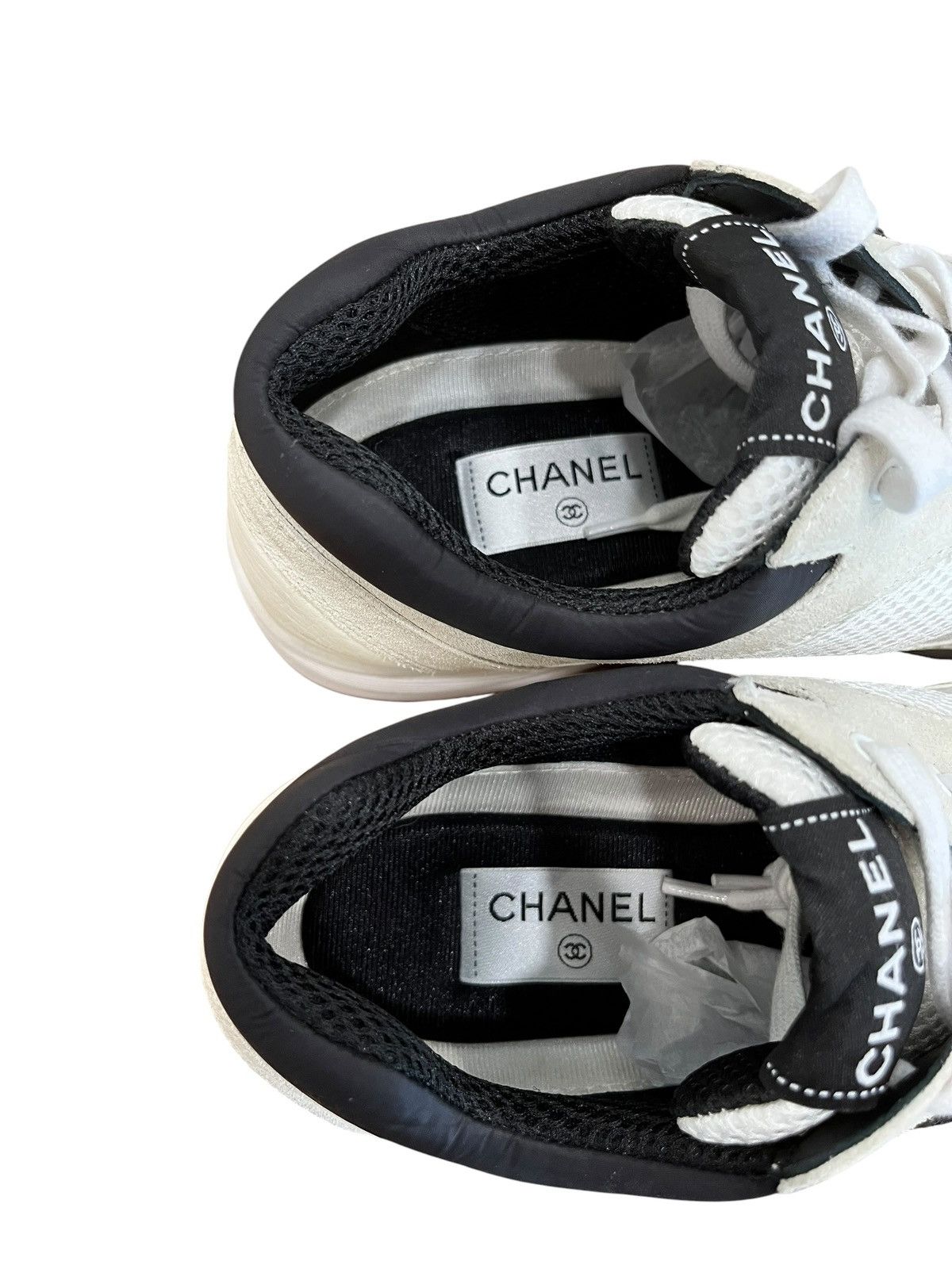 Chanel Chanel CC Logo Trainers Size US 11 / IT 41 - 9 Thumbnail
