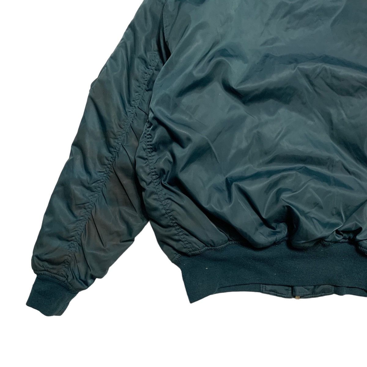 Japanese Brand CIT Plain Military Flying Bomber Jacket Size US XL / EU 56 / 4 - 8 Thumbnail