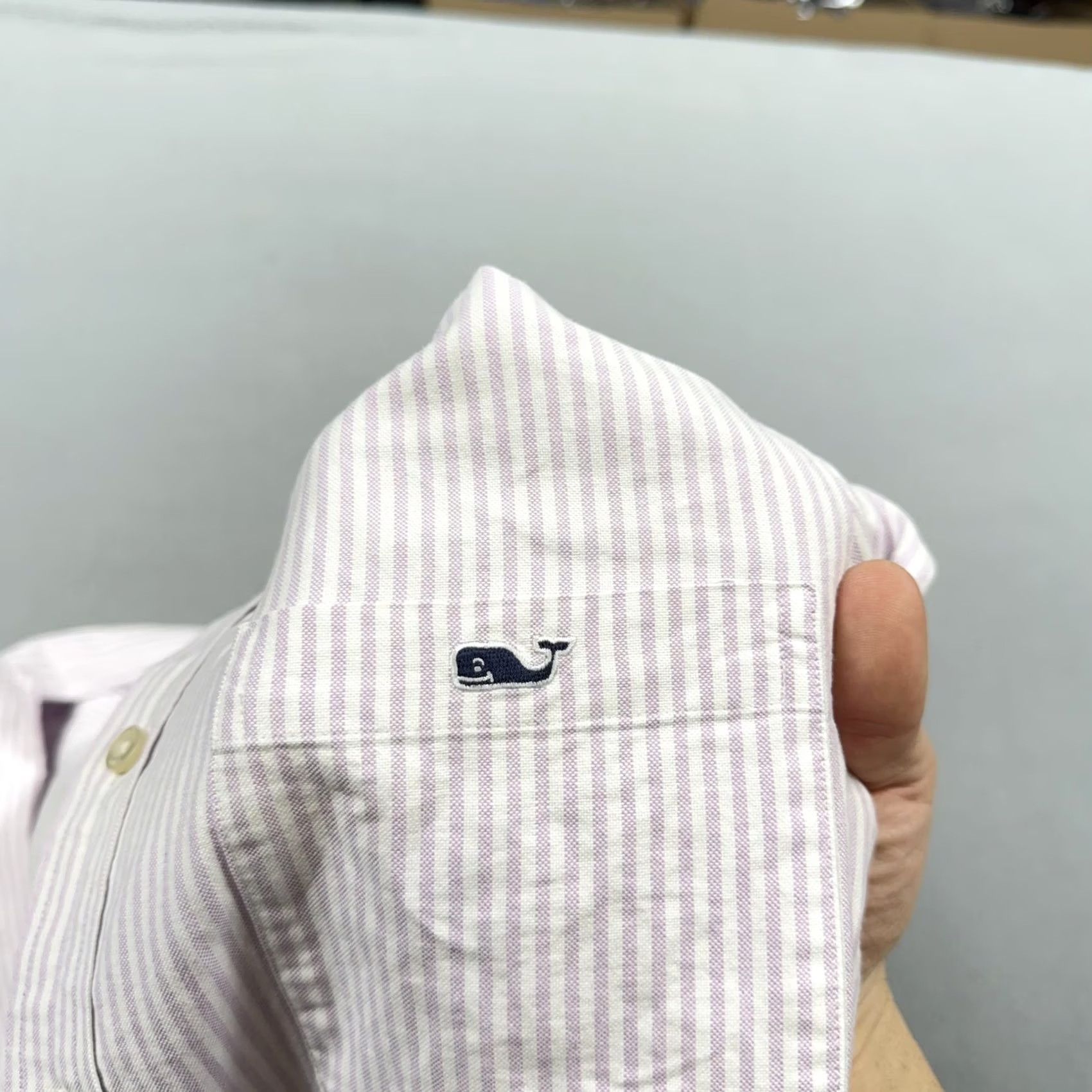 Vineyard Vines Vineyard Vines Shirt Mens L Pink Stripe Long Sleeve Button Down Slim Fit Size US L / EU 52-54 / 3 - 2 Thumbnail