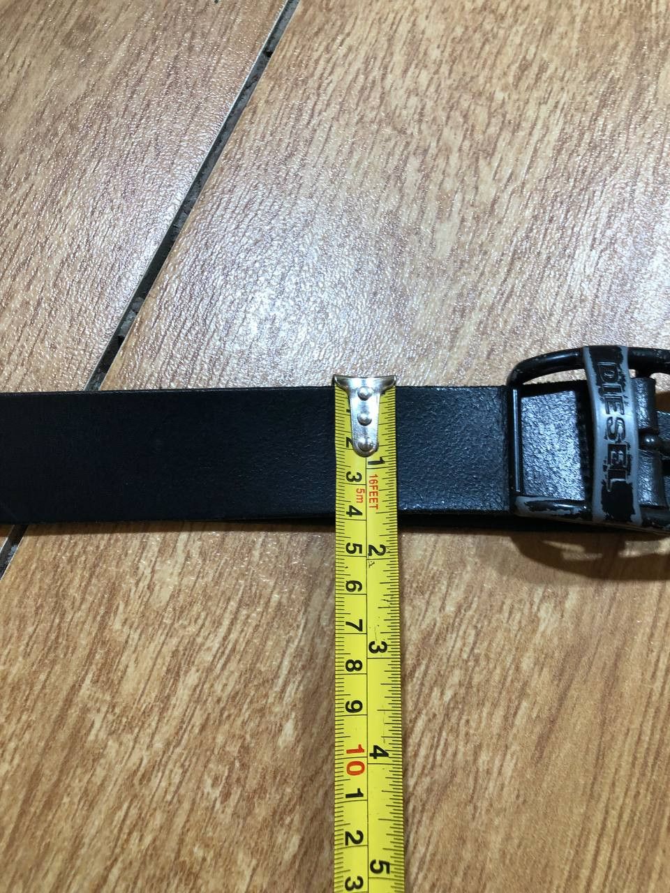 Diesel Diesel Leather Belt Distressed 90s Mens Size ONE SIZE - 11 Thumbnail
