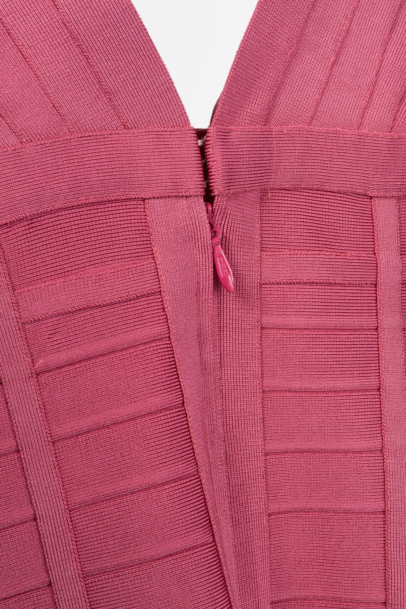 Herve Leger Herve Leger Pink Sleeveless Bandage Top Size S / US 4 / IT 40 - 6 Thumbnail