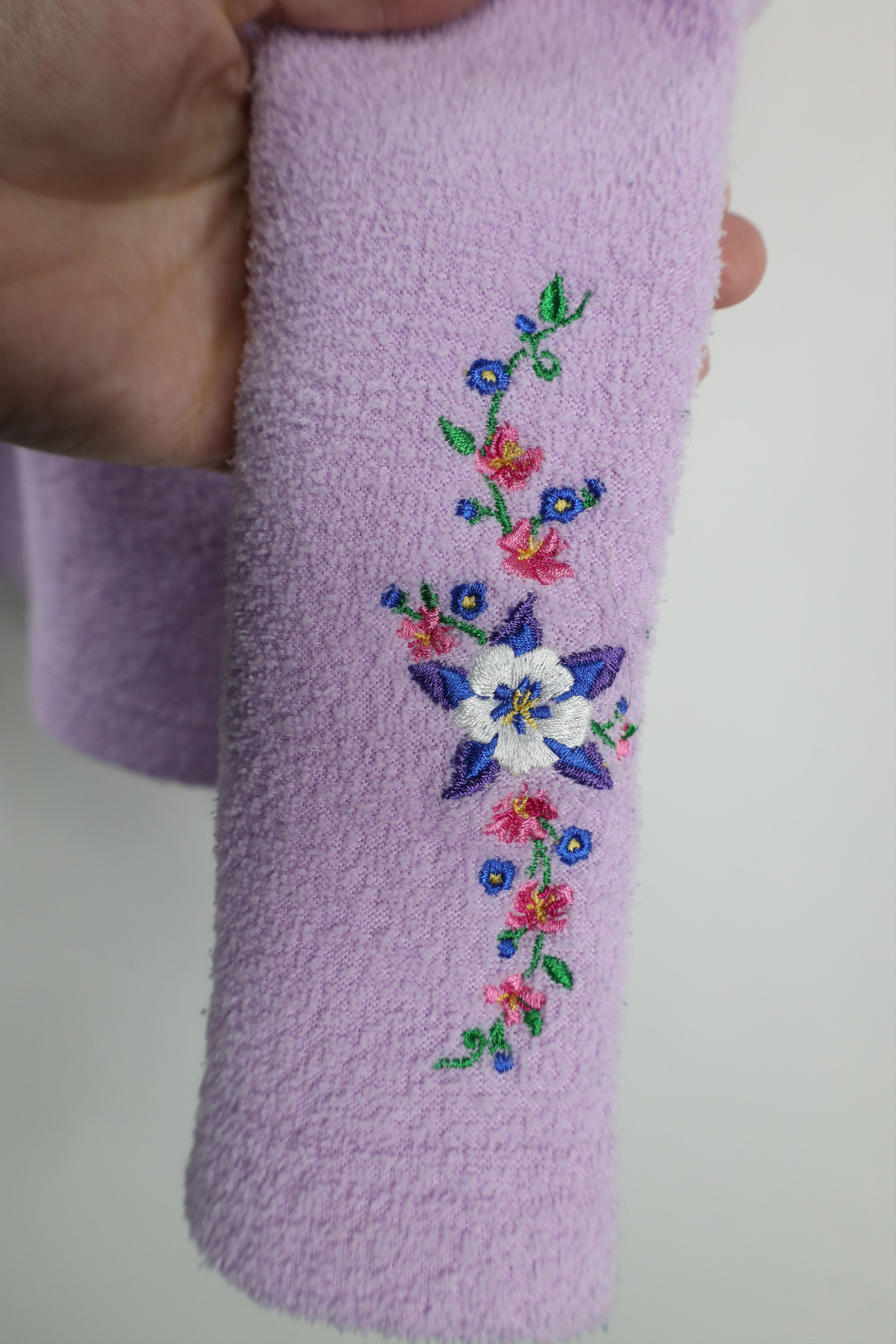 Vintage Vintage 90s Streetwear Alaska Flower Fleece Sweatshirt Size S / US 4 / IT 40 - 4 Thumbnail