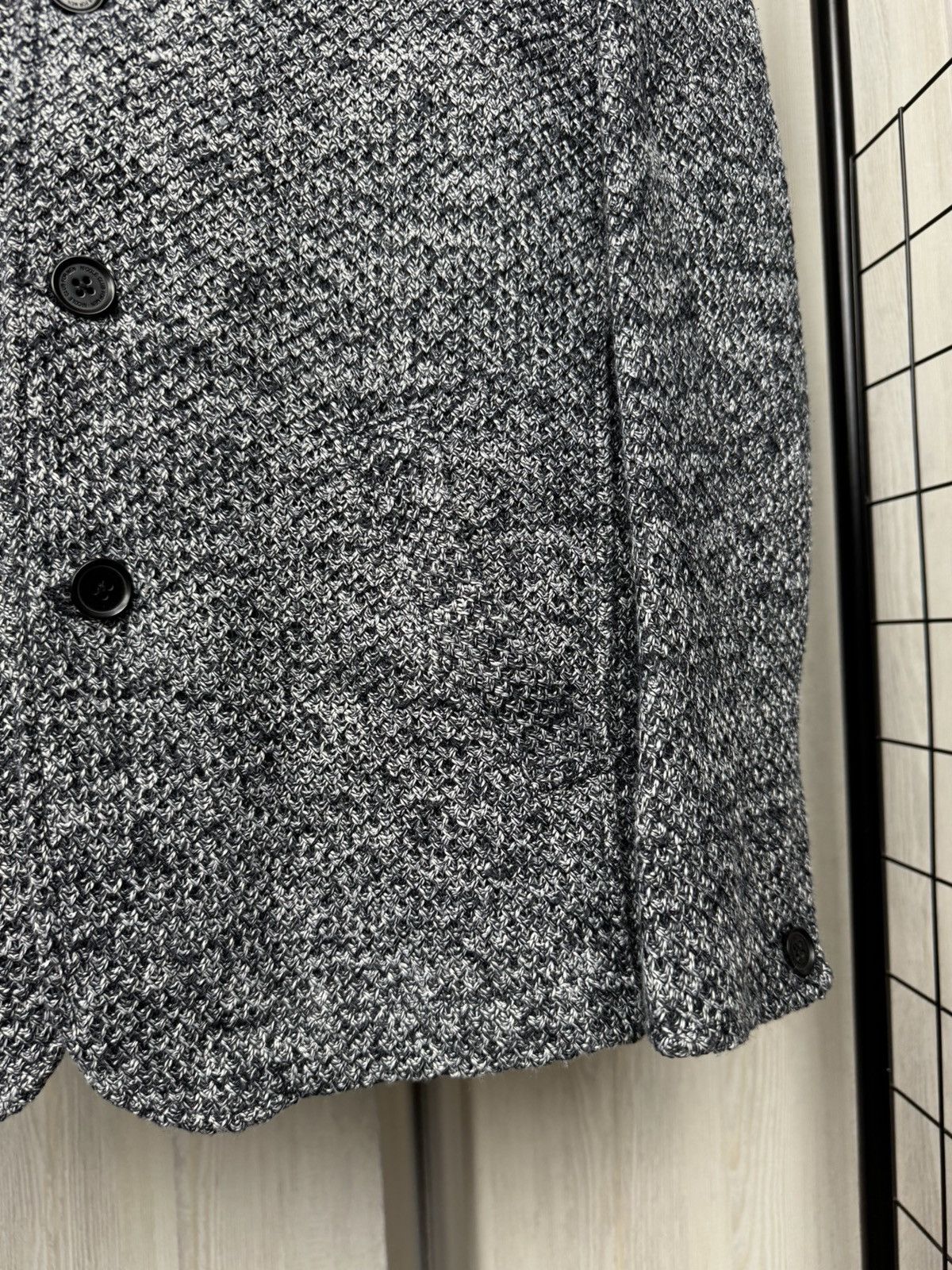 Japanese Brand Nicole Club for men elaborate collection blazer cardigan Size 40S - 4 Thumbnail