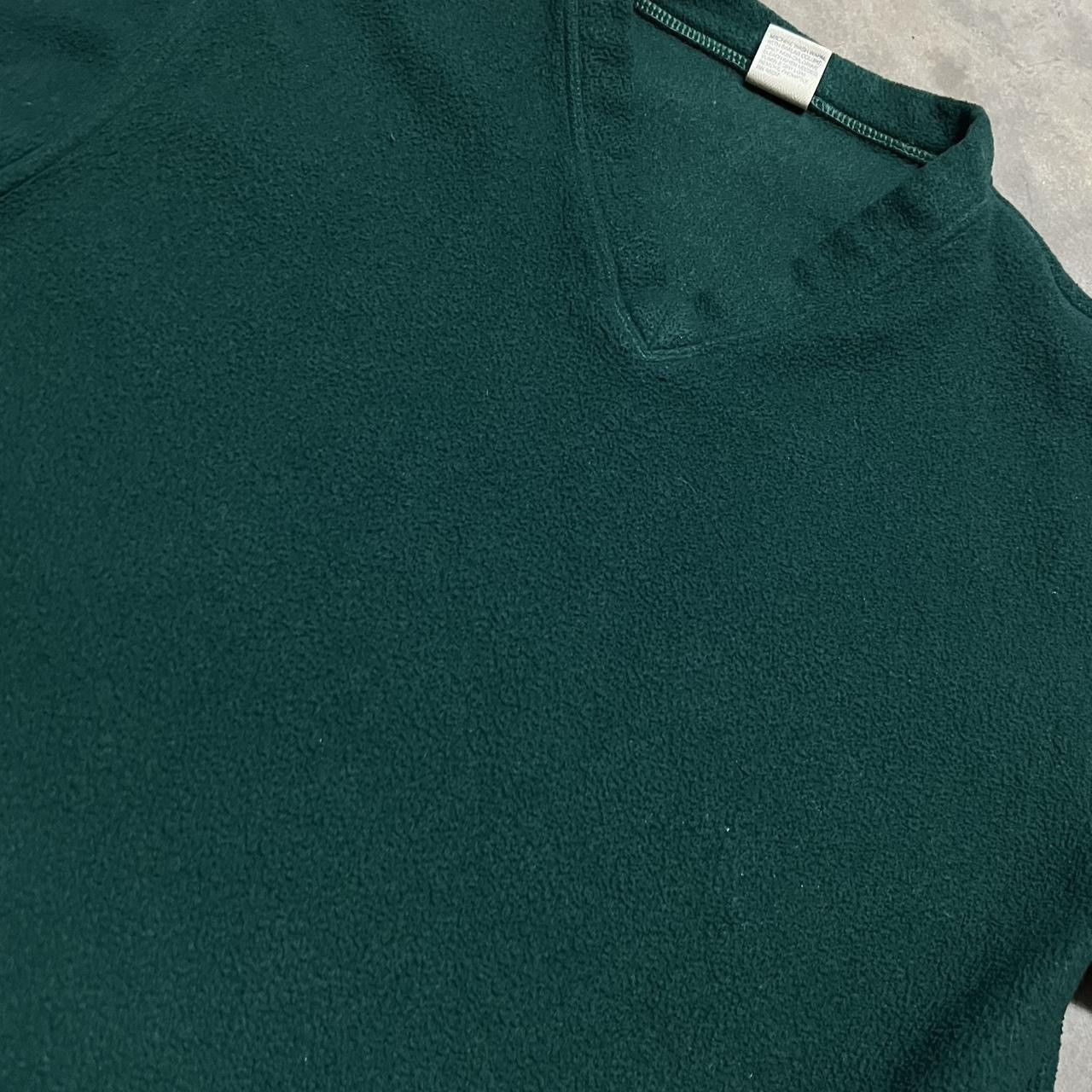 Other Vintage Cheetah Fleece Blank V Neck Sweatshirt Size US M / EU 48-50 / 2 - 2 Thumbnail