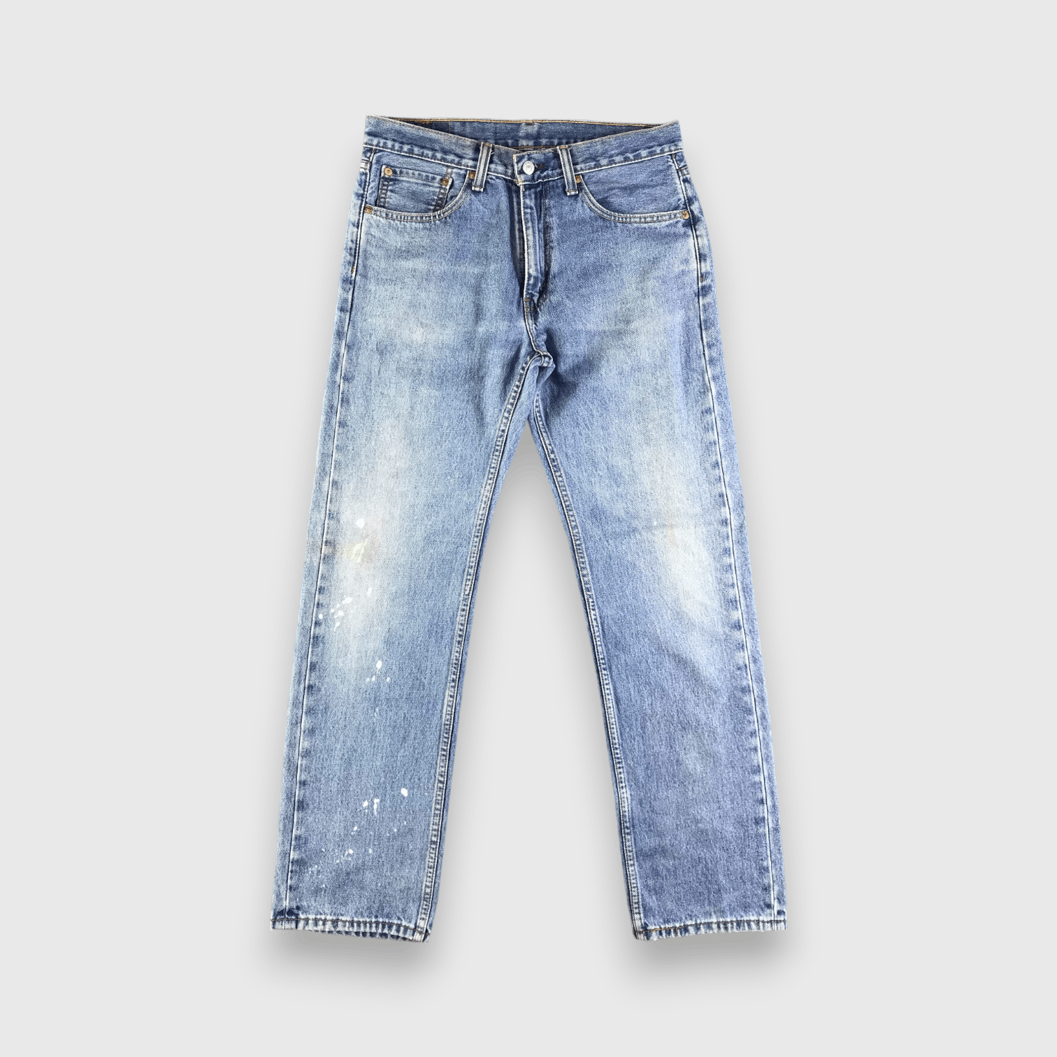 Levi's Vintage Blue Wash Levis 505 Jeans-J3410 Size US 33 - 1 Thumbnail