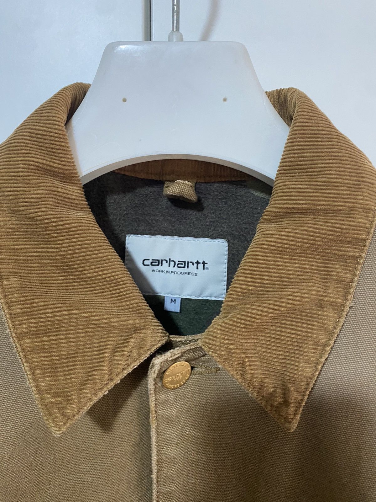 Carhartt Wip Rare Chore Coat 100 Carhartt Wip x Nike jacket size M brown Size US M / EU 48-50 / 2 - 13 Thumbnail