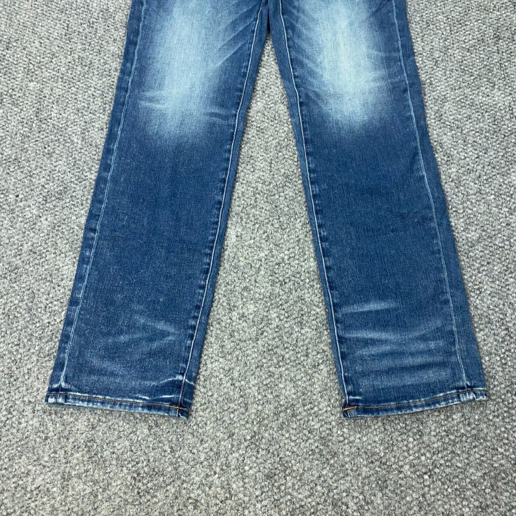 American Eagle Outfitters American Eagle Jeans 30x32 Straight Blue Next Level AirFlex Distressed Mens Size US 30 / EU 46 - 5 Thumbnail