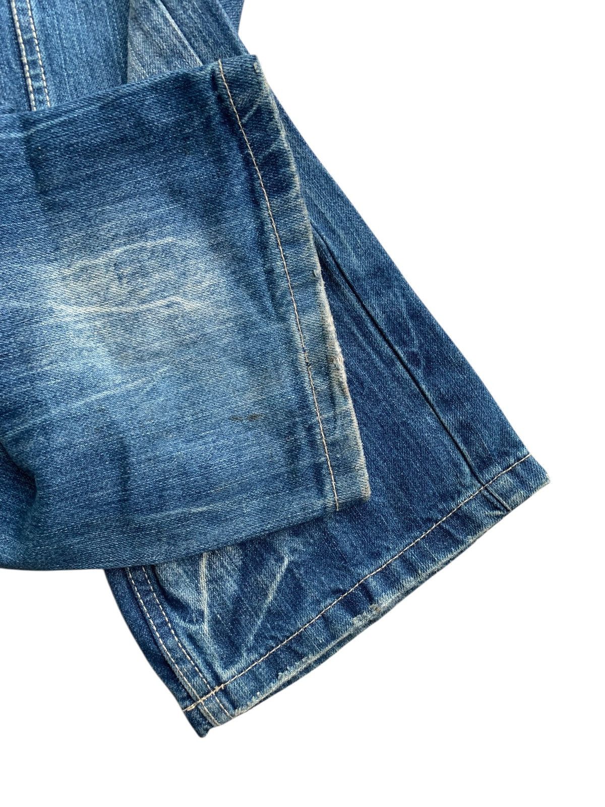 If Six Was Nine Vintage Lucky Store Patches Avant Garde Jeans 🇯🇵 Size US 34 / EU 50 - 18 Thumbnail