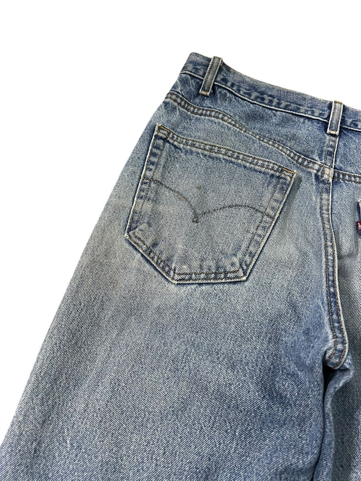 Levi's Flare jean Vintage Levi’s 517 Distress Painted Faded Jean Size US 32 / EU 48 - 19 Thumbnail