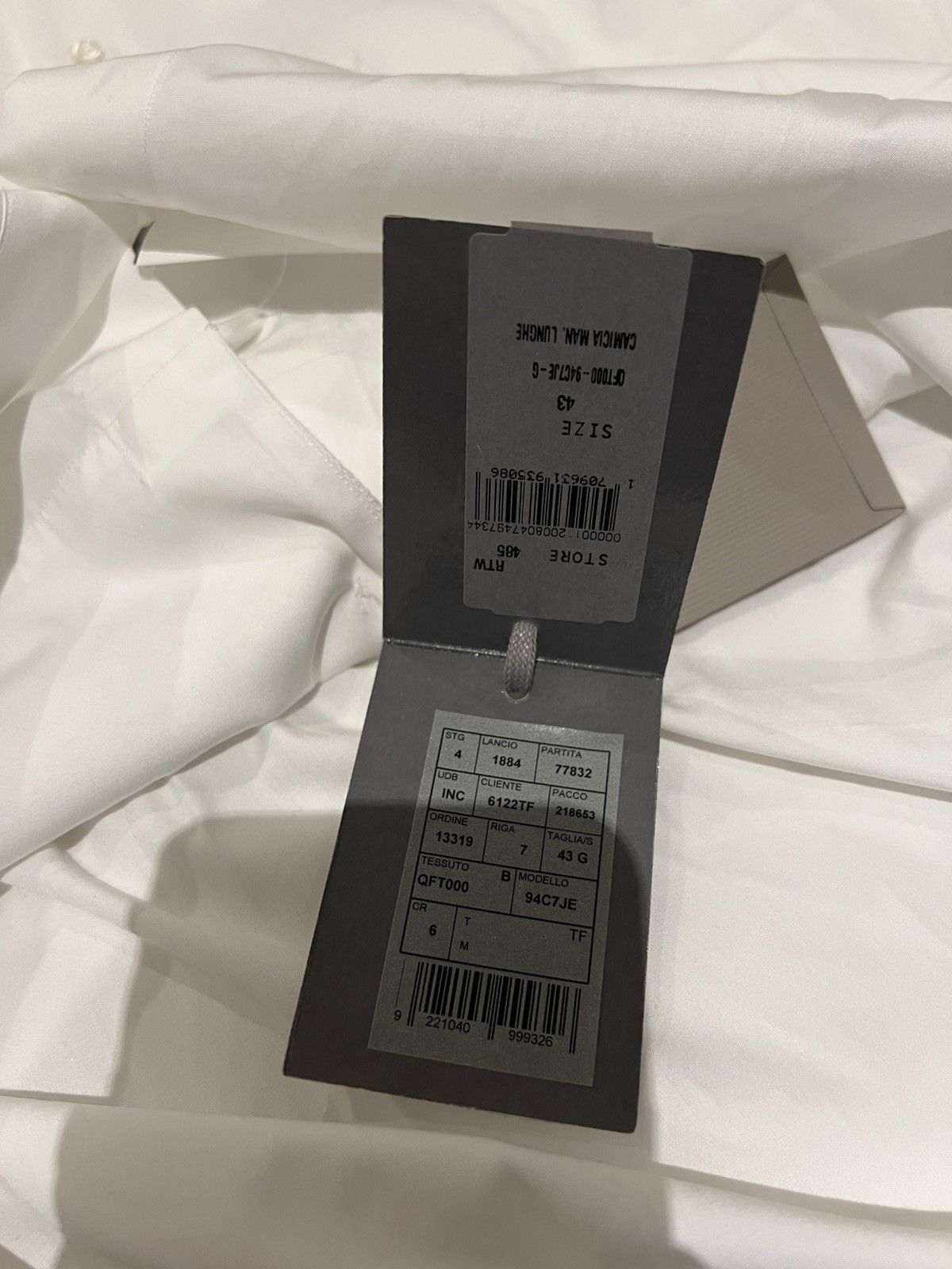 Tom Ford TOM FORD White Dress tuxedo Shirt Size 17 43 Long Sleeves Size US XL / EU 56 / 4 - 10 Thumbnail