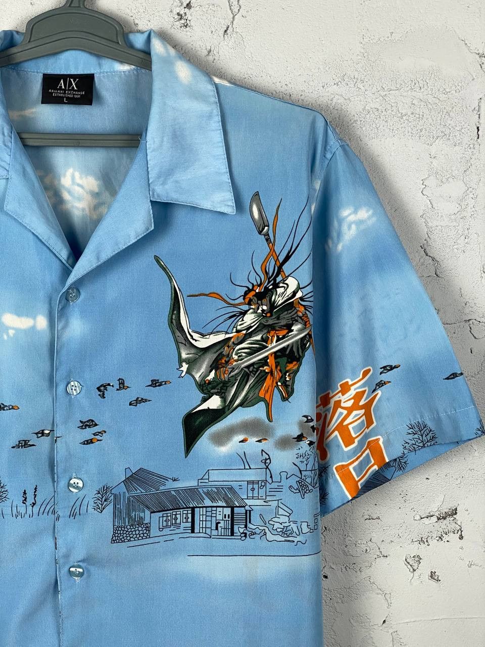 Anime Vintage Anime Japanese brand Y2K Printed Archive Shirt Size US XL / EU 56 / 4 - 4 Thumbnail