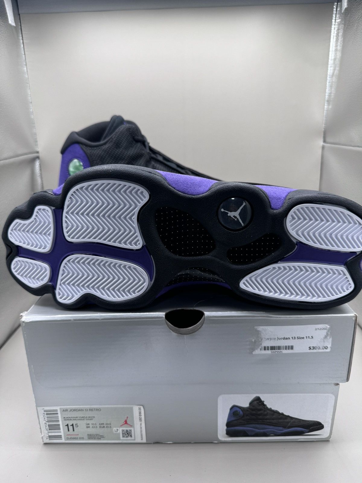 Jordan Brand Jordan 13 Court Purple Size 11.5 DS OG ALL Size US 11.5 / EU 44-45 - 6 Thumbnail