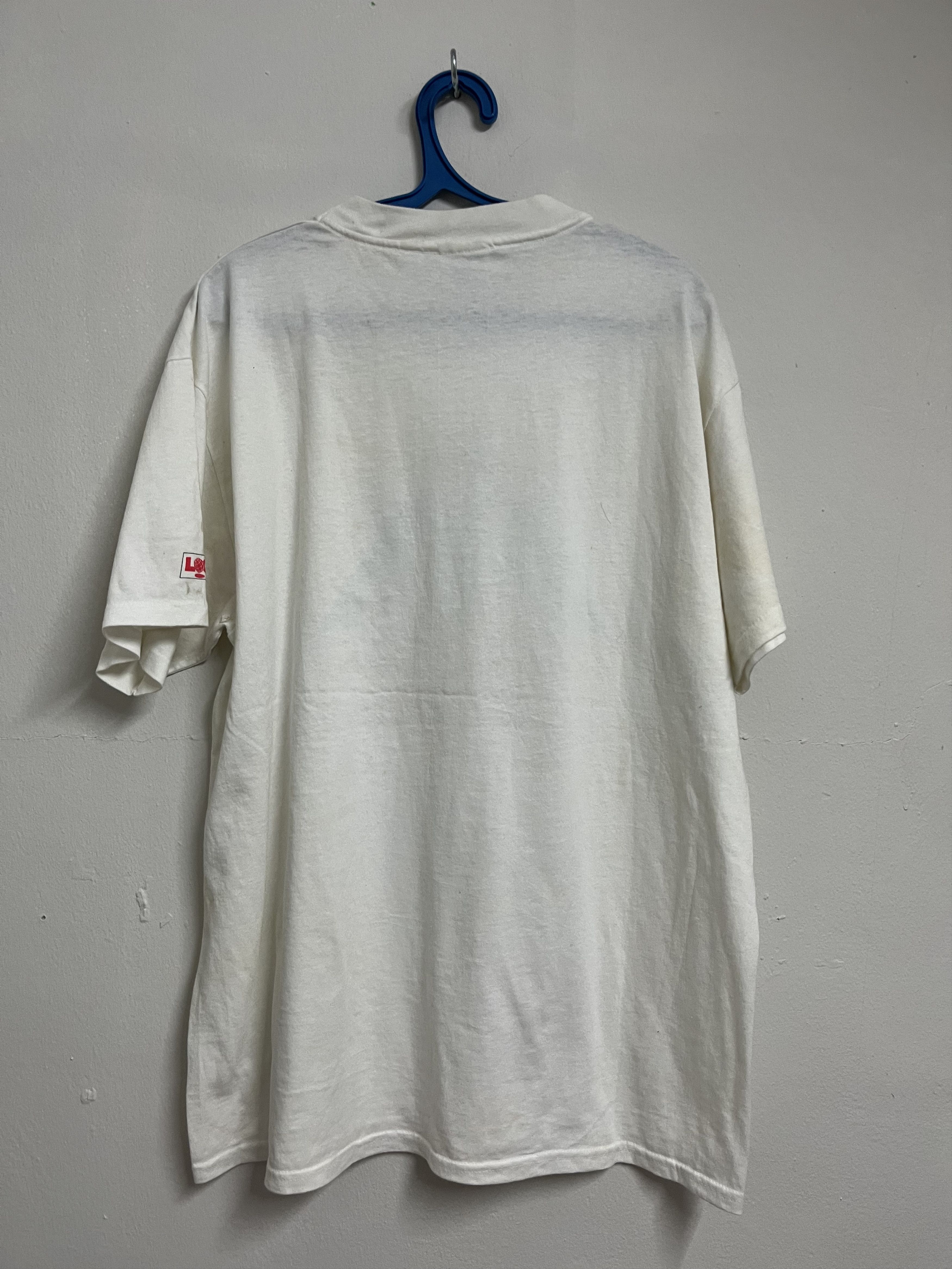 Disney 💥90s WALT DISNEY WORLD DOLPHIN Single Stitched Polycotton Size US L / EU 52-54 / 3 - 8 Thumbnail