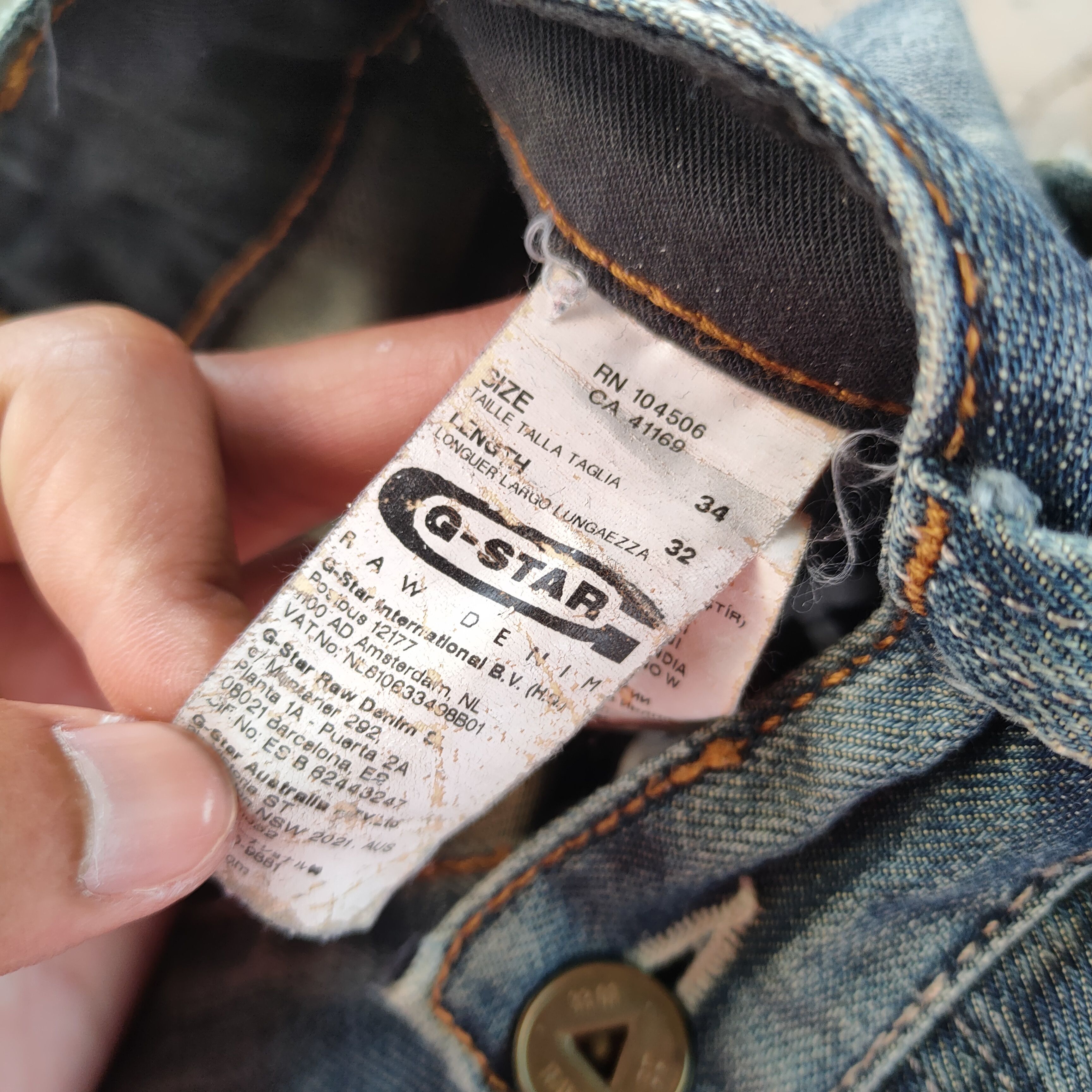Japanese Brand JAPANESE VINTAGE DOUBLE KNEE DISTRESSED DENIM JEAN PANTS Size US 34 / EU 50 - 12 Thumbnail