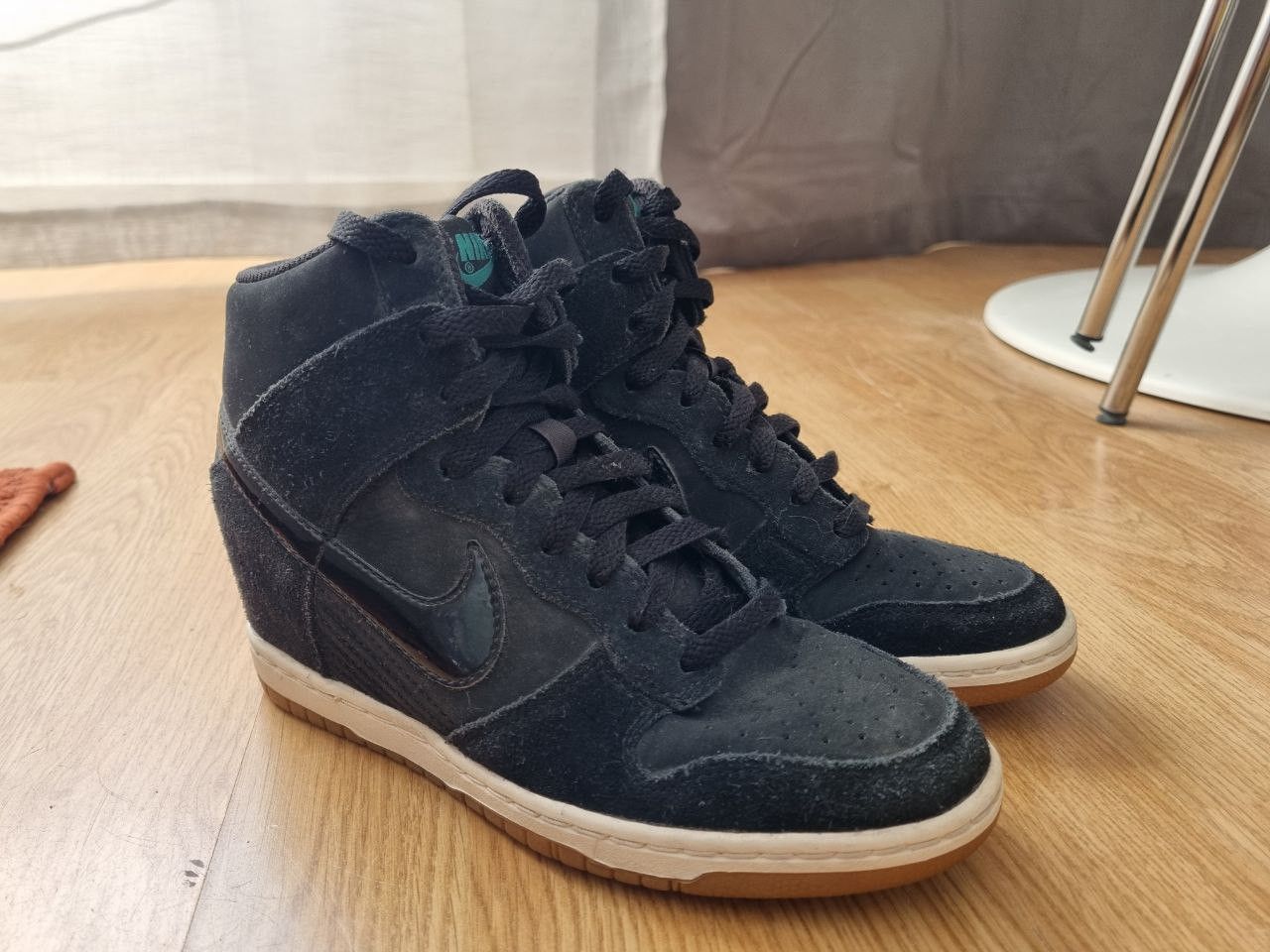 Nike Nike Dunk Sky Hi Black Gum (Women's) Size US 6.5 / IT 36.5 - 1 Thumbnail
