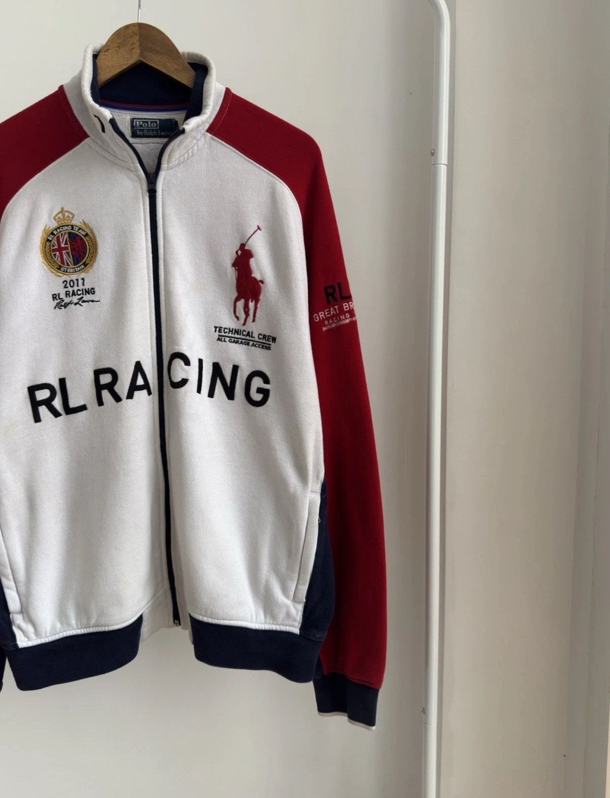 Polo Ralph Lauren VINTAGE POLO RALPH LAUREN RARE GREAT BRITAIN RACING JACKET Size US XL / EU 56 / 4 - 3 Thumbnail