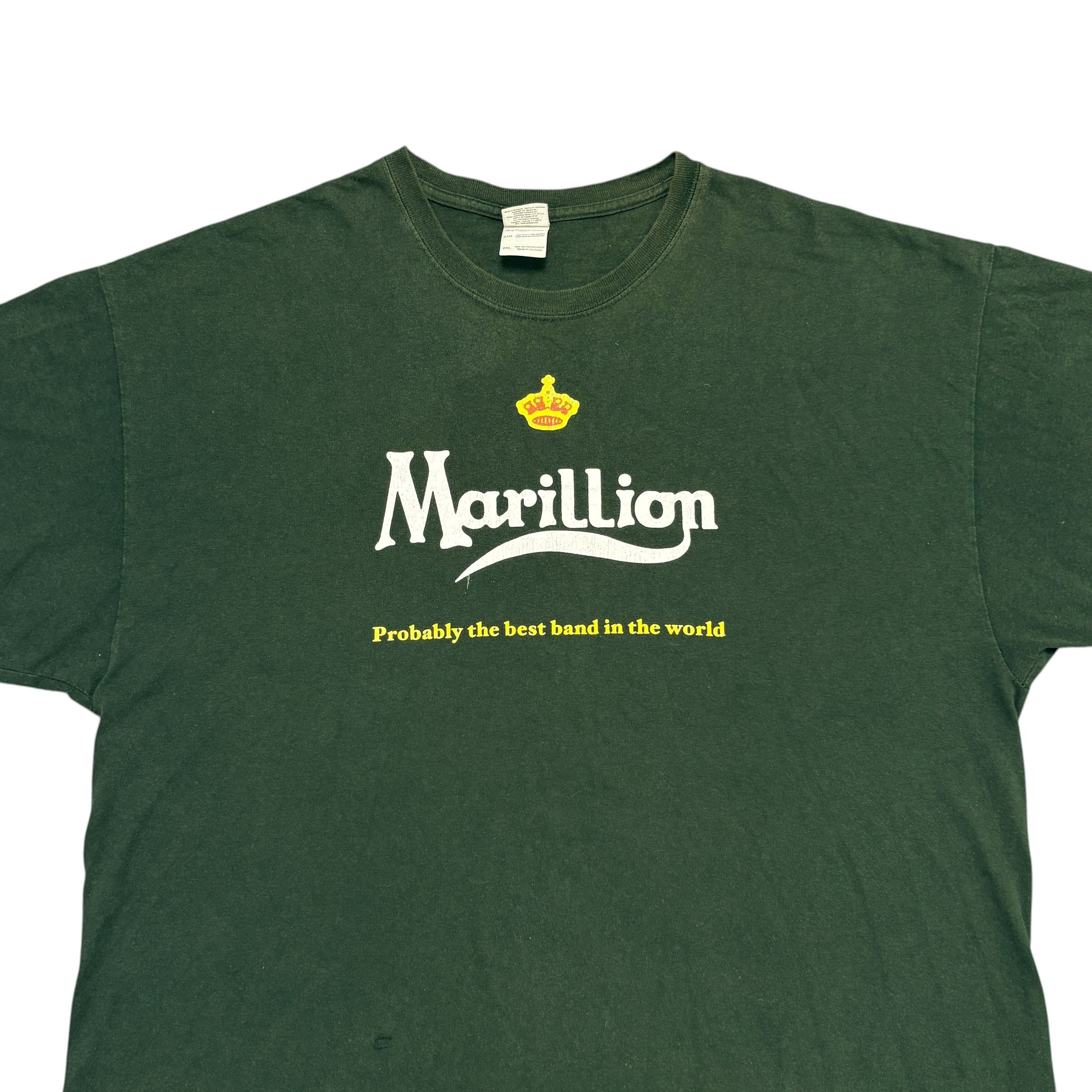 Band Tees Vintage Marillion Shirt Prog Rock Band Tee Rush Yes Size US XXL / EU 58 / 5 - 2 Thumbnail