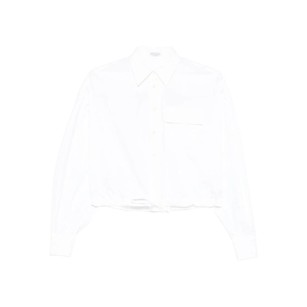 Brunello Cucinelli WHITE Tops - Shirts