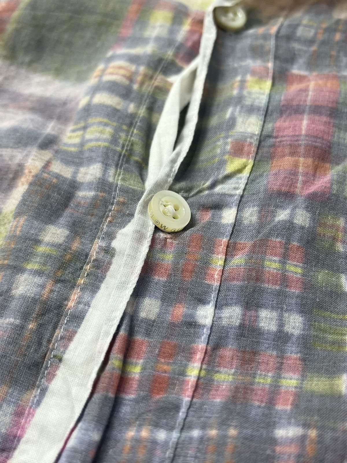 Japanese Brand Slow gun patchwork pattern button up shirt Size US M / EU 48-50 / 2 - 3 Thumbnail