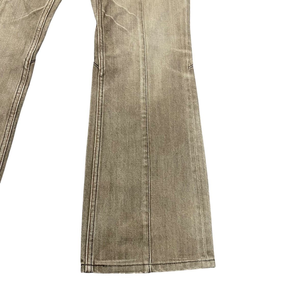 Nicole Club NCFM Fleur Brown Denim Flare Jeans Snake skin Size US 33 - 8 Thumbnail