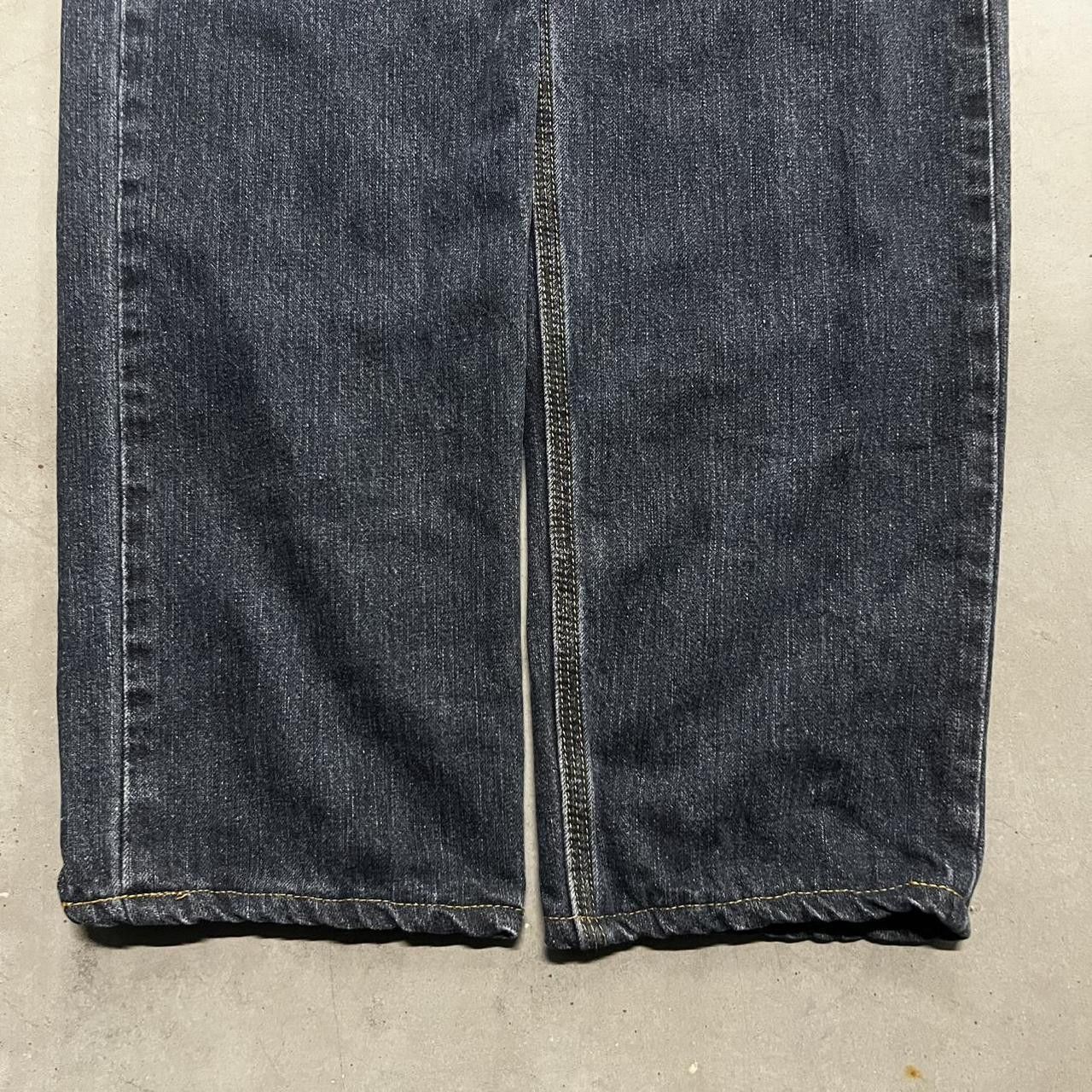 Vintage Vintage Y2K/90s Grunge Dark Wash MadeInUSA Denim Jeans! Size US 34 / EU 50 - 5 Thumbnail