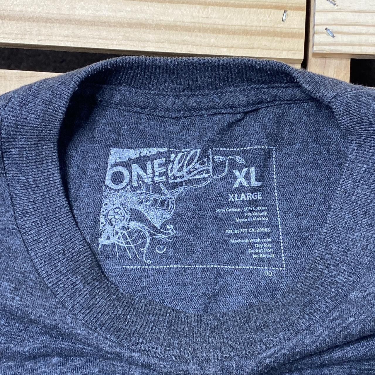 O'Neill O'Neill Gray Y2K Surf Tee Size XL Size US XL / EU 56 / 4 - 5 Thumbnail