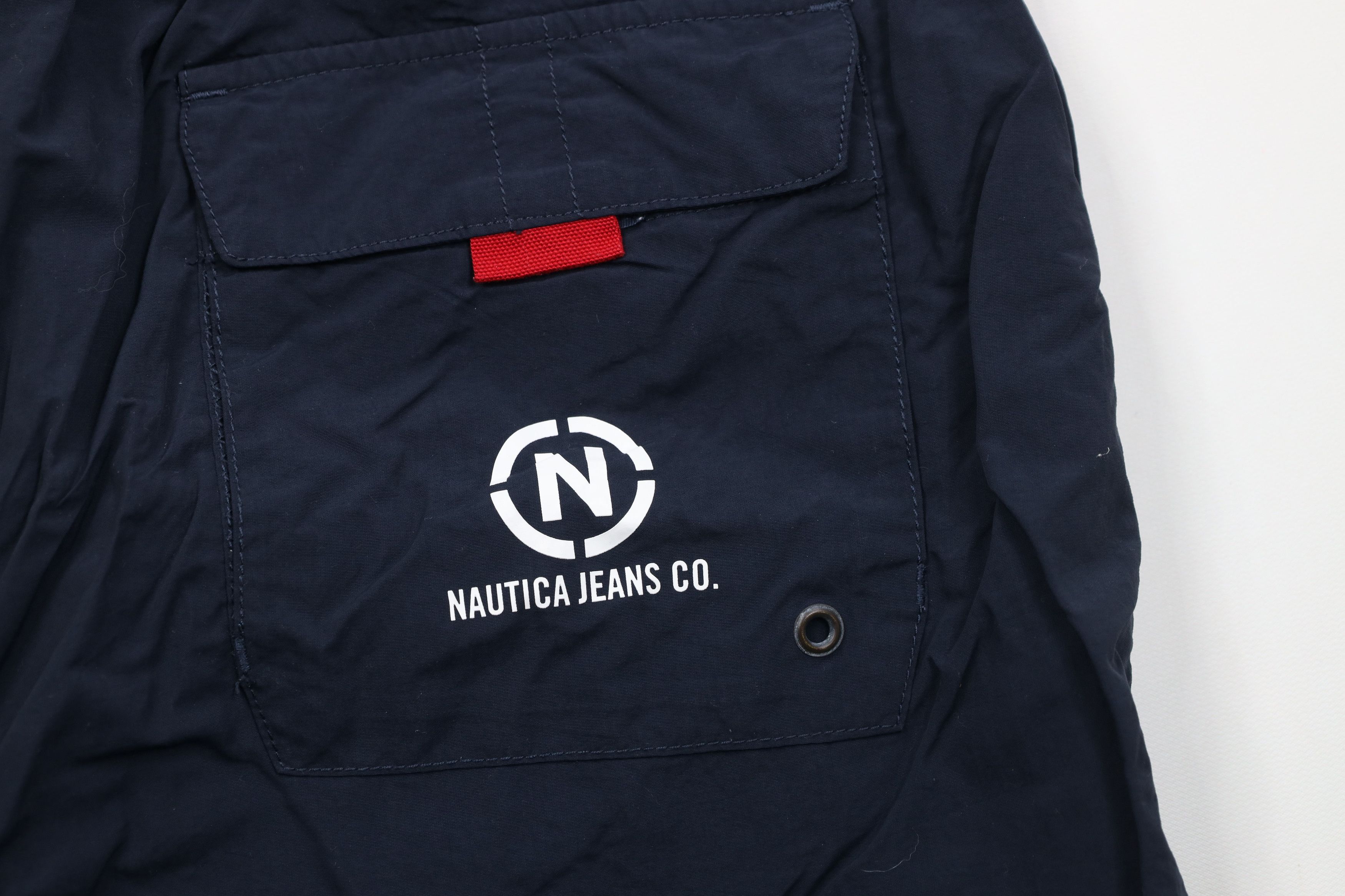 Nautica Vintage 90s Y2K Nautica Spell Lined Beach Shorts Swim Trunks Size US 36 / EU 52 - 10 Thumbnail