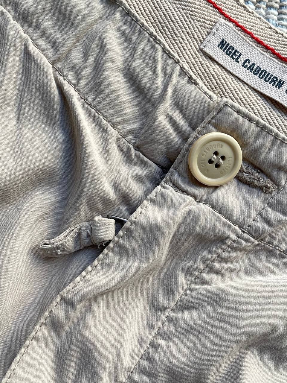 Nigel Cabourn Nigel Cabourn Utility Vintage Cargo Zip Japanese Style Pants Size US 34 / EU 50 - 5 Thumbnail