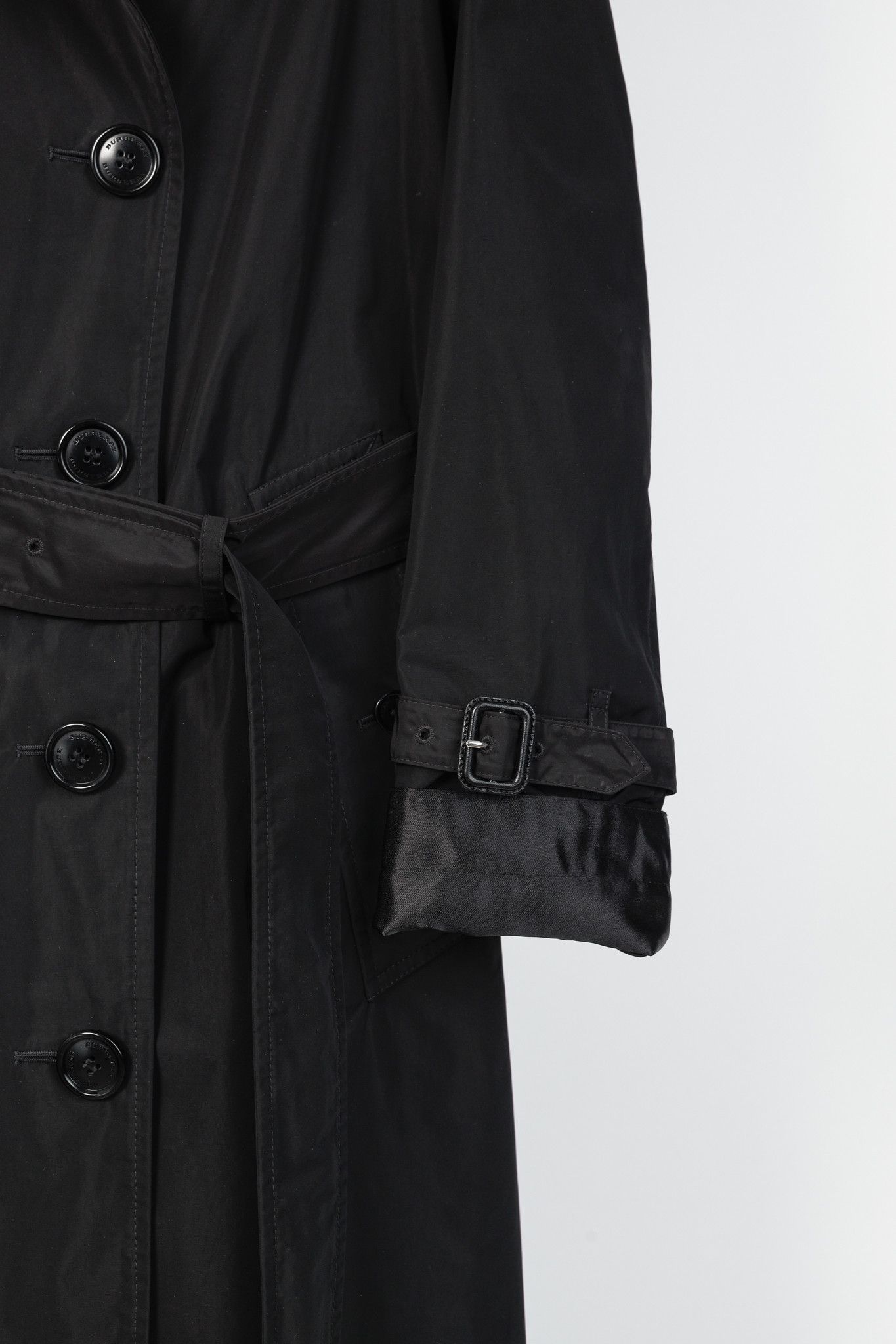 Burberry Burberry Kensington Taffeta Double-Breasted Trench Coat Size XS / US 0-2 / IT 36-38 - 6 Thumbnail