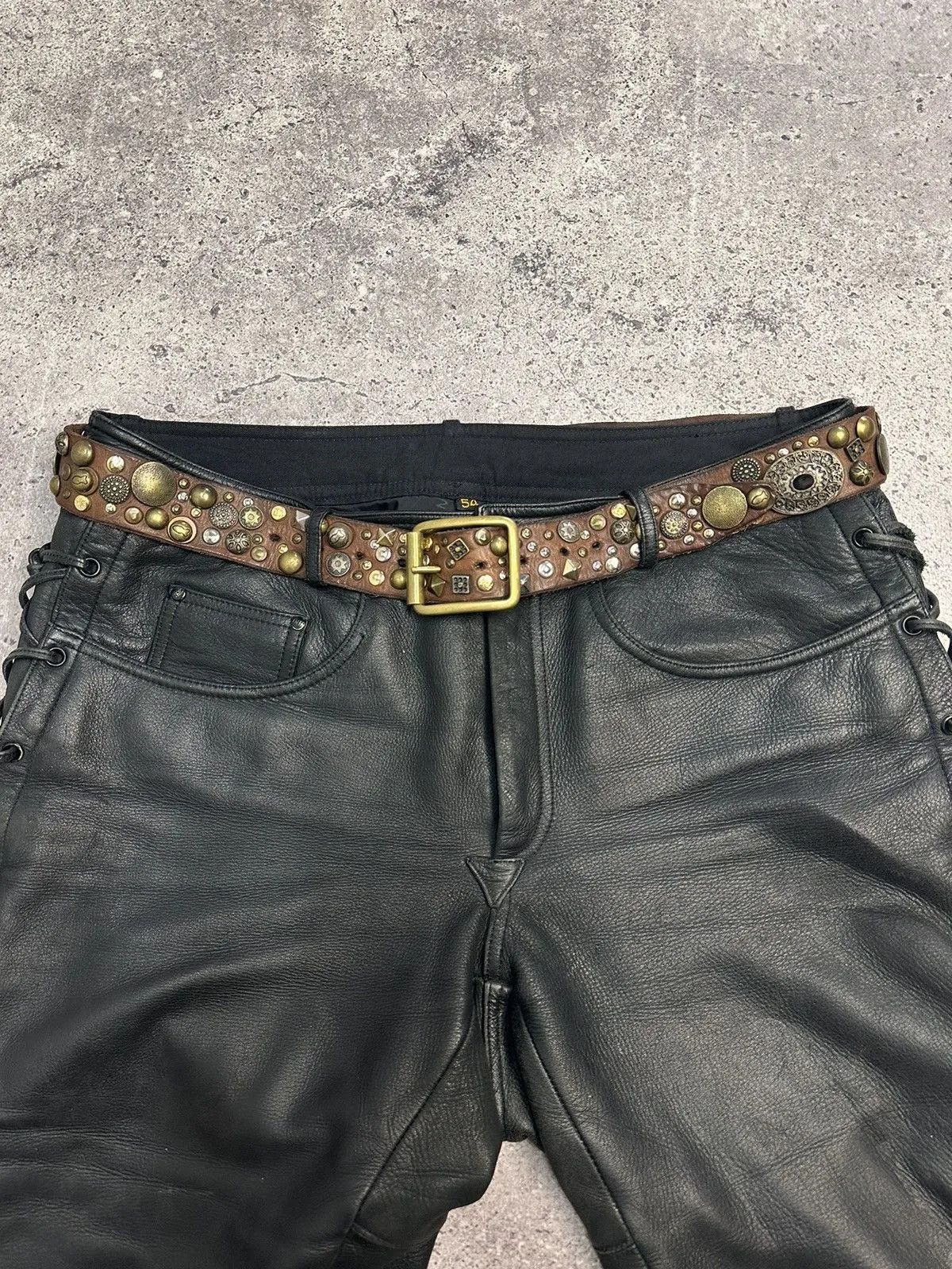 Other Vintage Belt B.B.Simon leather Avantgarde Hysteric Glamour Size ONE SIZE - 11 Thumbnail