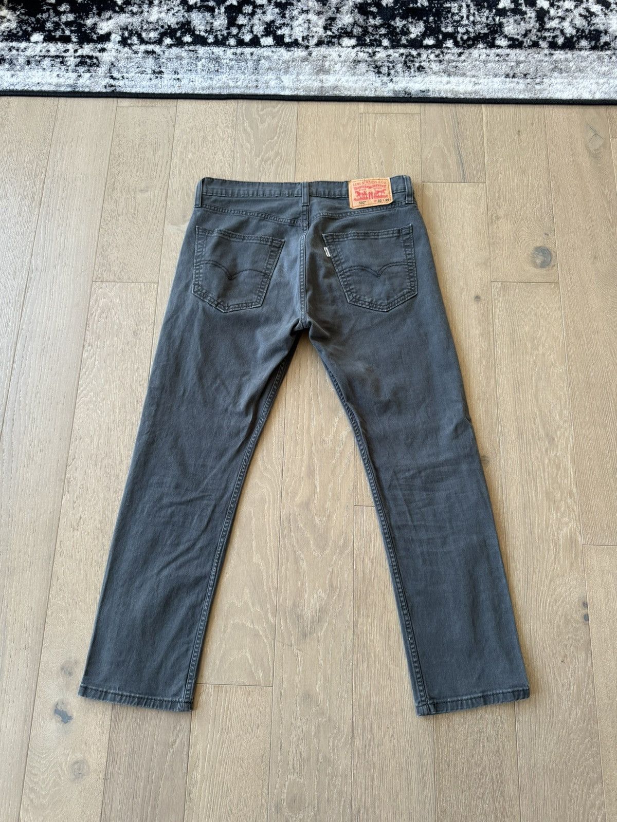 Levi's × Levi's Vintage Clothing × Vintage Levi’s 502 Vintage Distressed Pants - Black 32x29 RARE Size US 32 / EU 48 - 1 Thumbnail