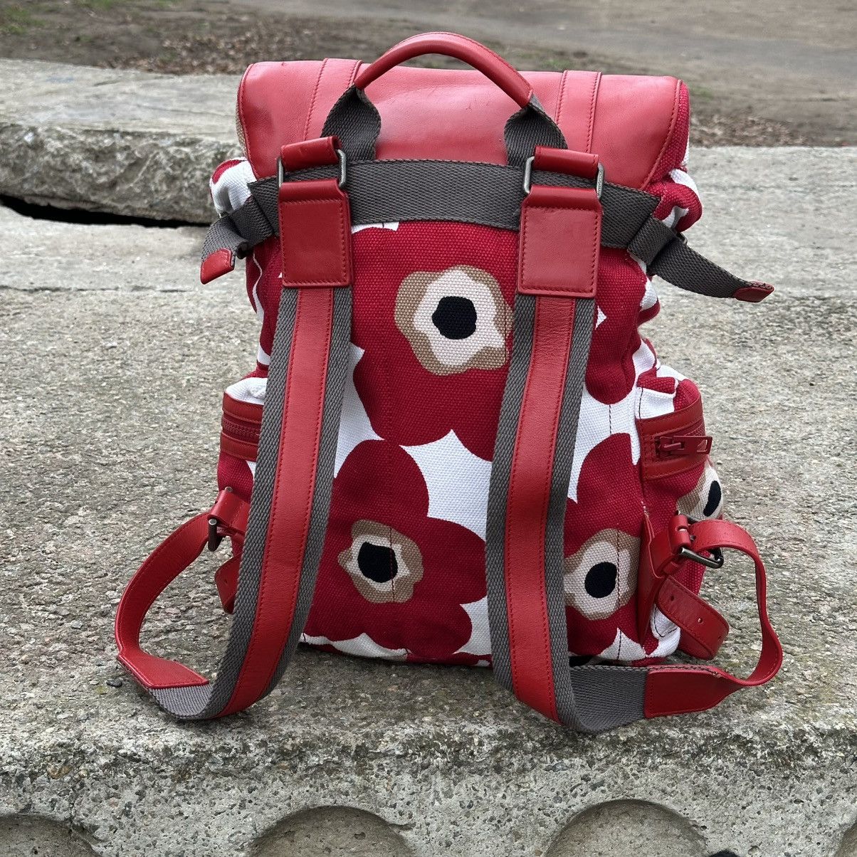 Dolce & Gabbana DOLCE & GABBANA POPPY Canvas Leather Multipocket Backpack Size ONE SIZE - 6 Thumbnail